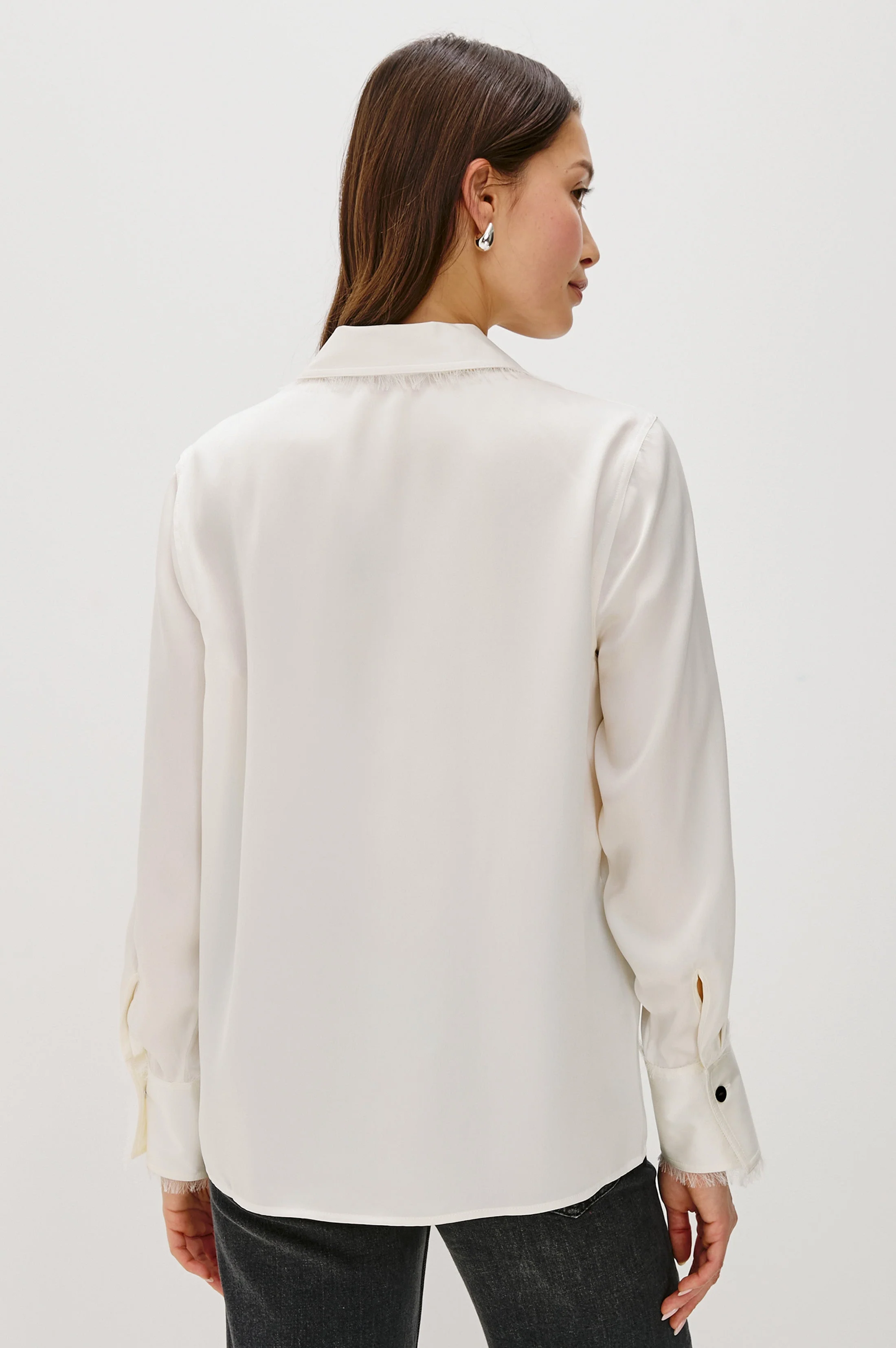 ABBEY SHIRT - IVORY - Image 5