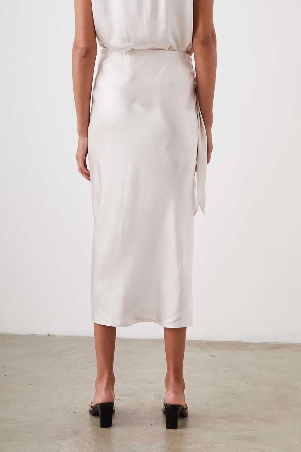 ADRIENNE SKIRT - IVORY - Image 5
