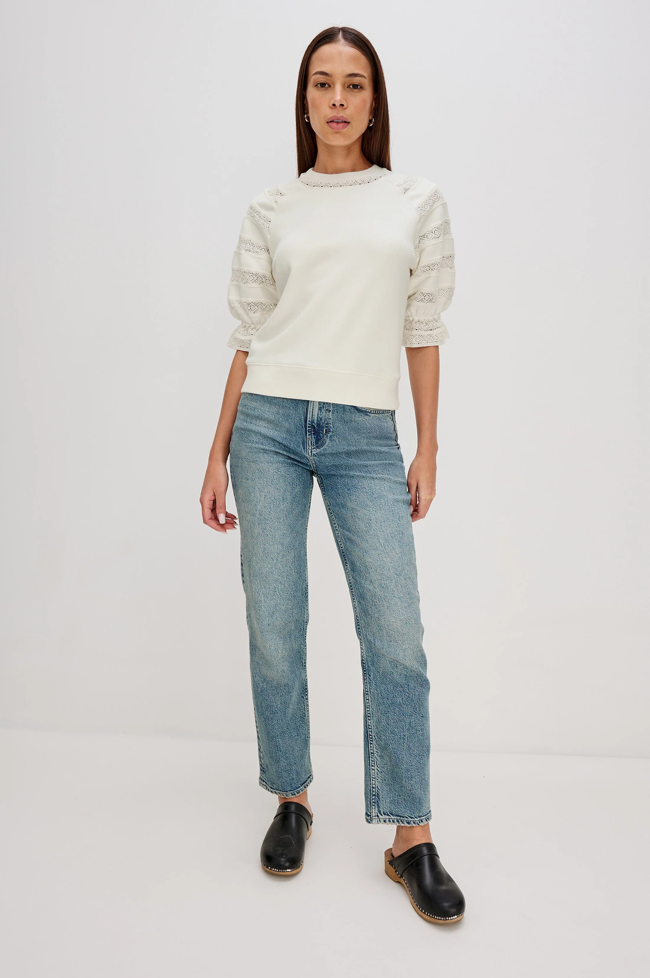 AGGY TOP - IVORY - Image 3