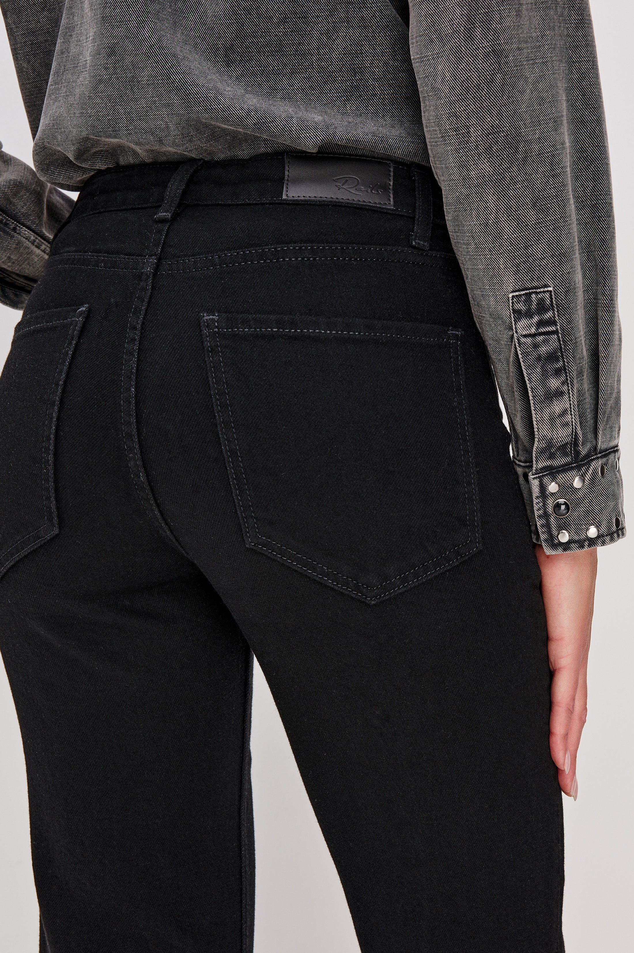 ALAMITOS FLARED TROUSER - BLACKOUT - Image 4