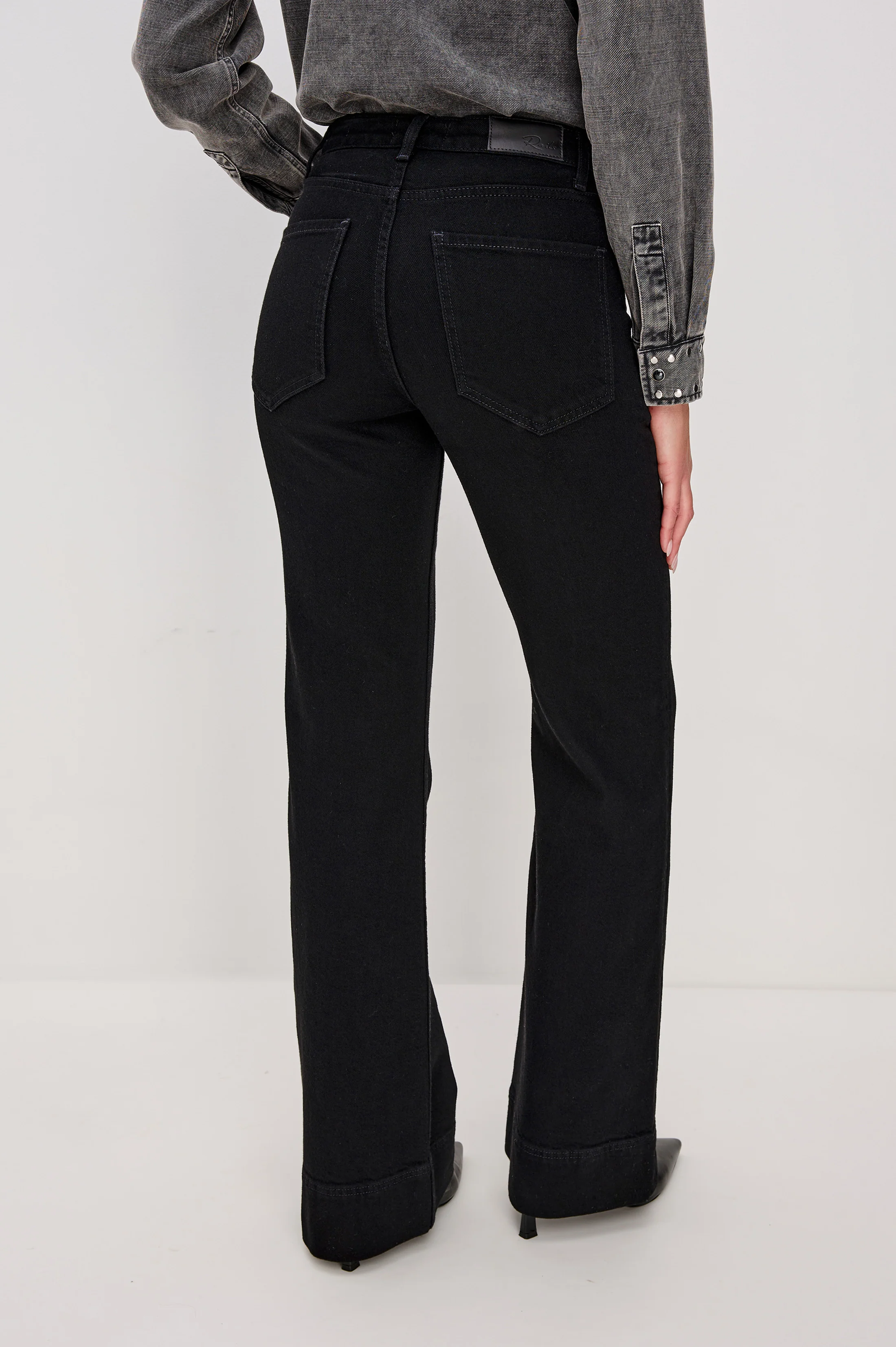 ALAMITOS FLARED TROUSER - BLACKOUT - Image 5
