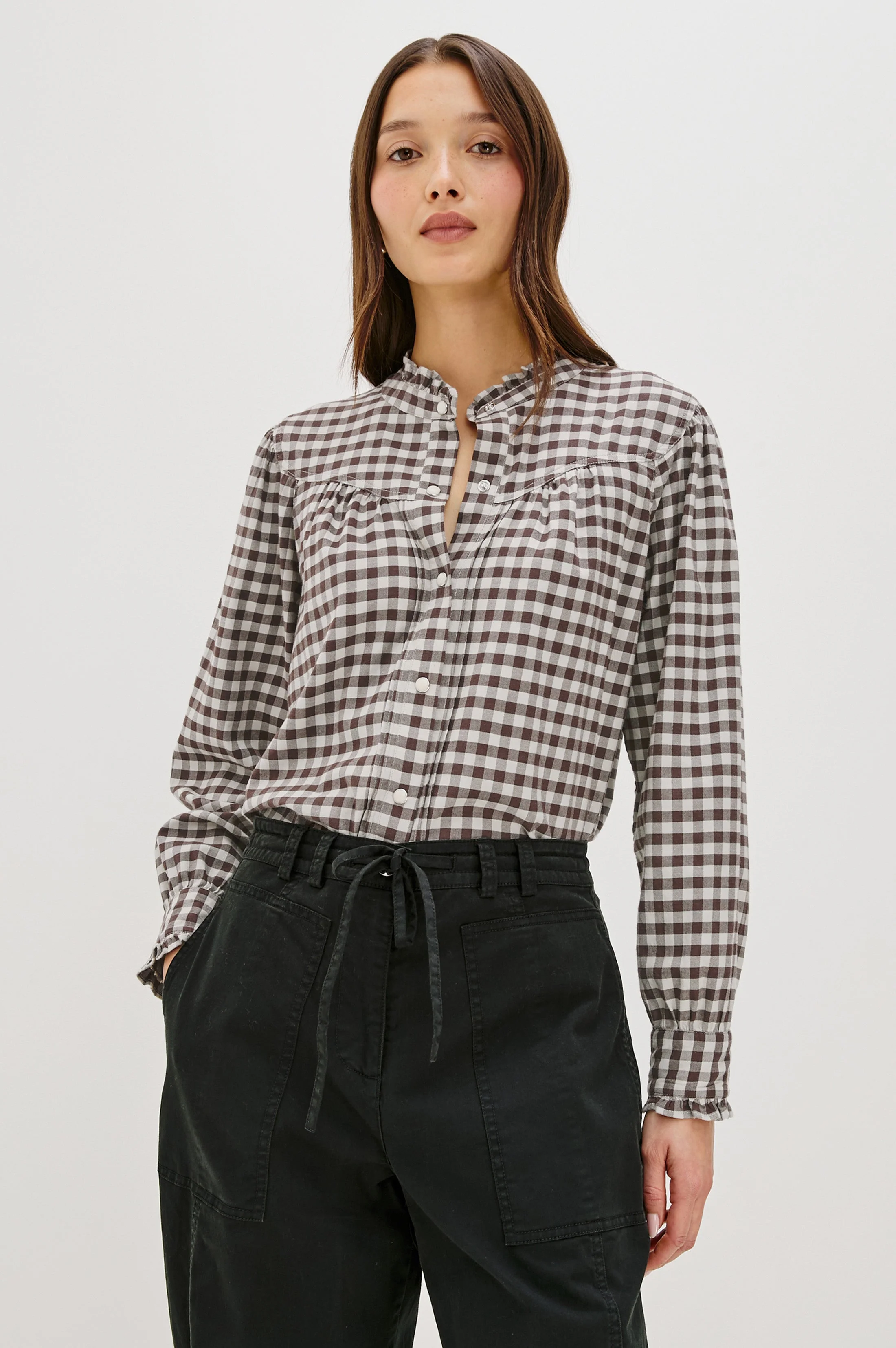 ALANNA SHIRT - CHOCOLATE CHIP - Image 3