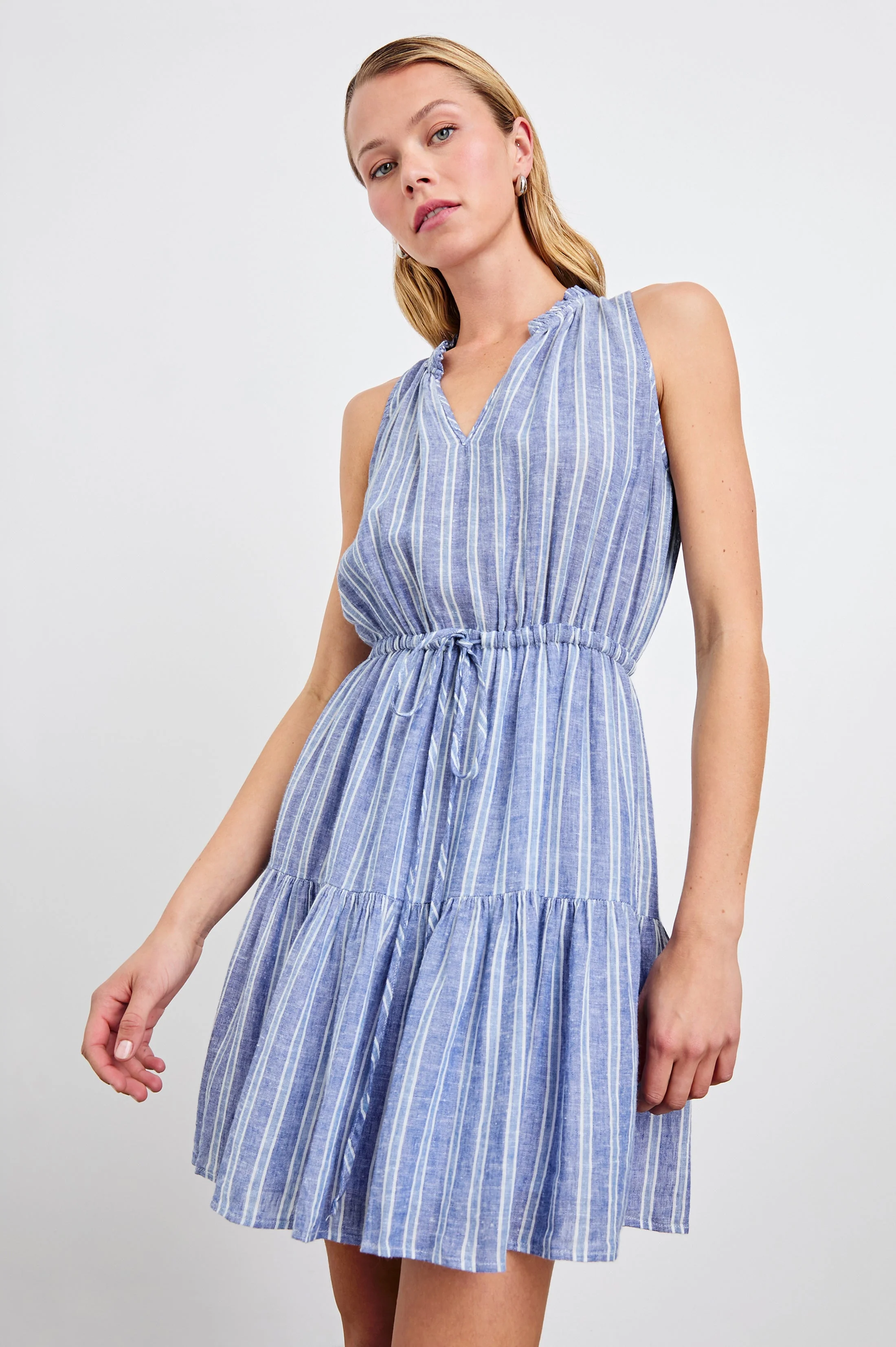 ALBANY DRESS - LAKE VIEW STRIPE - Image 4