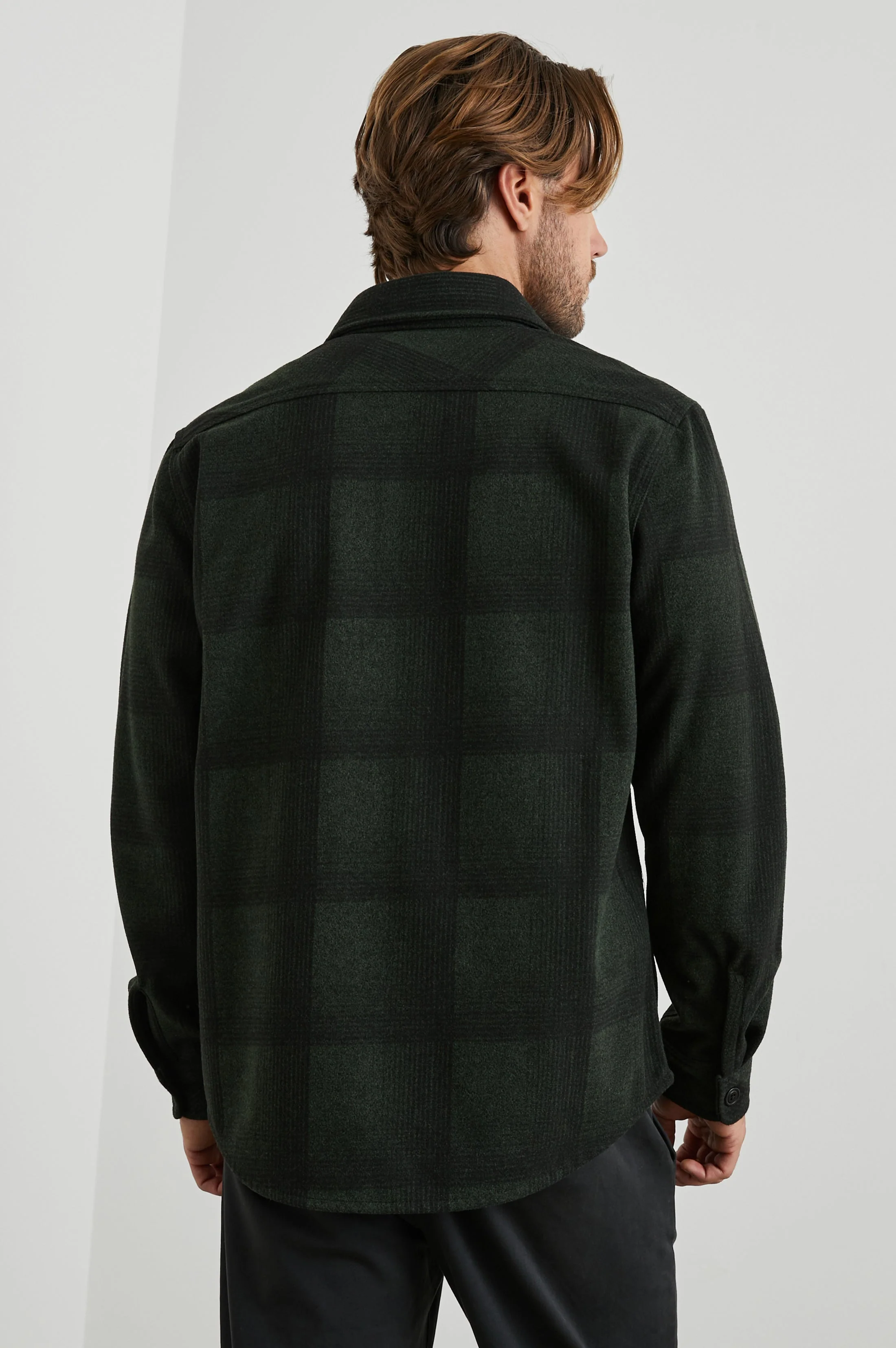 ALDER SHIRT JACKET - EVERGREEN ONYX - Image 5