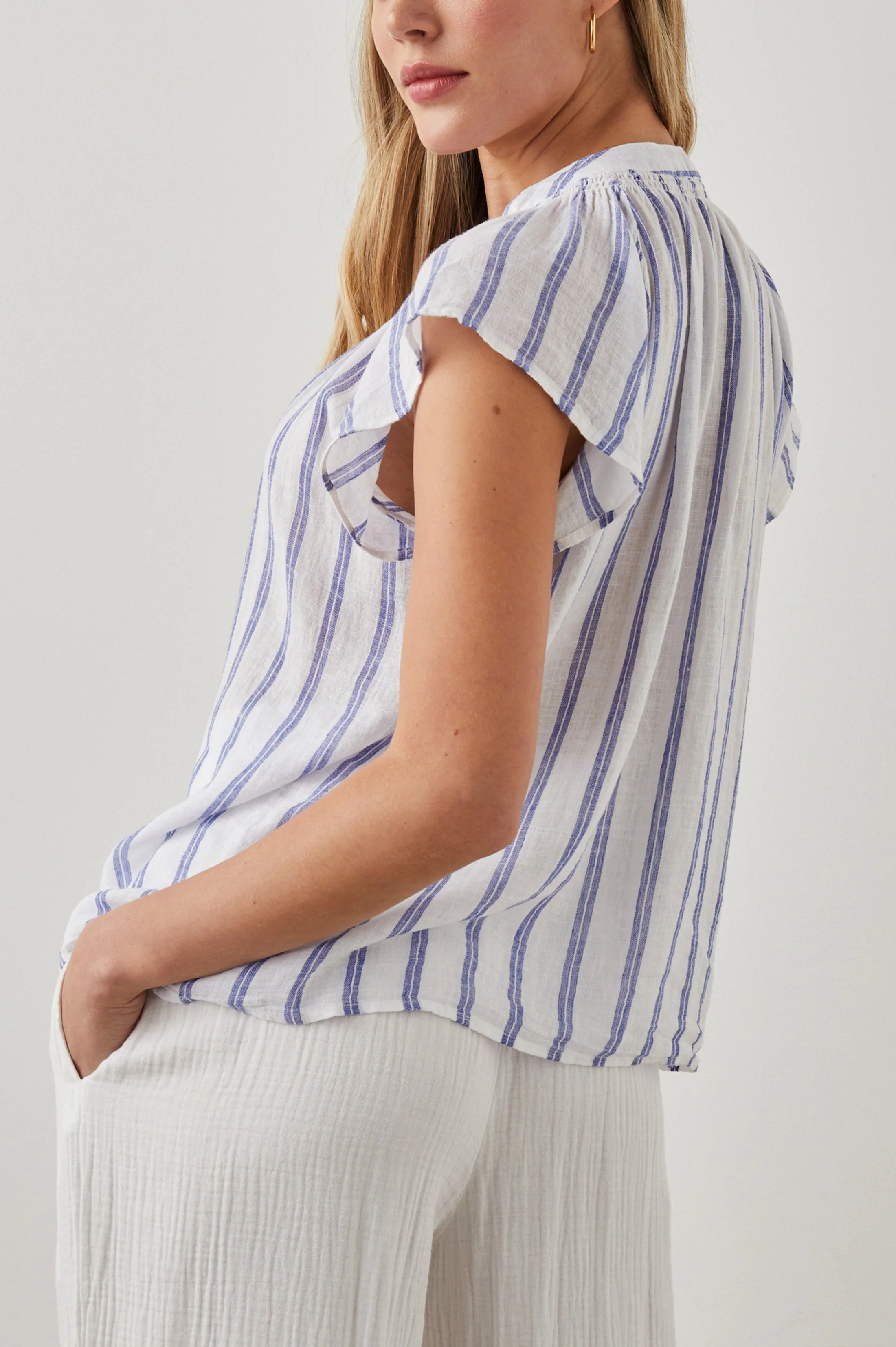 ALENA TOP - VILLA STRIPE - Image 3