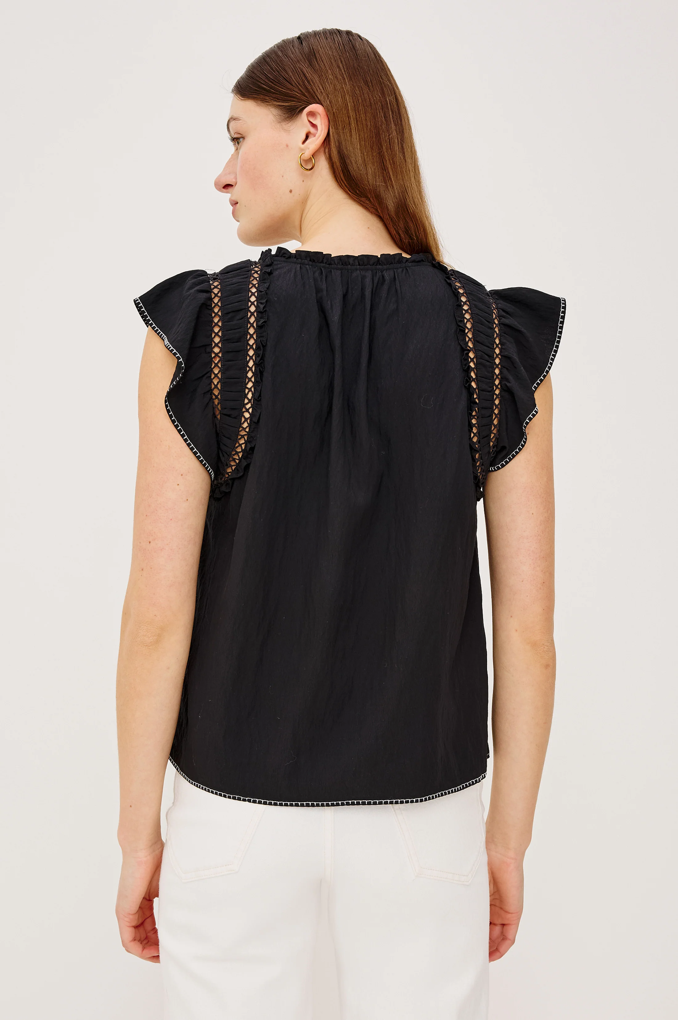 ALLEA TOP - BLACK - Image 5