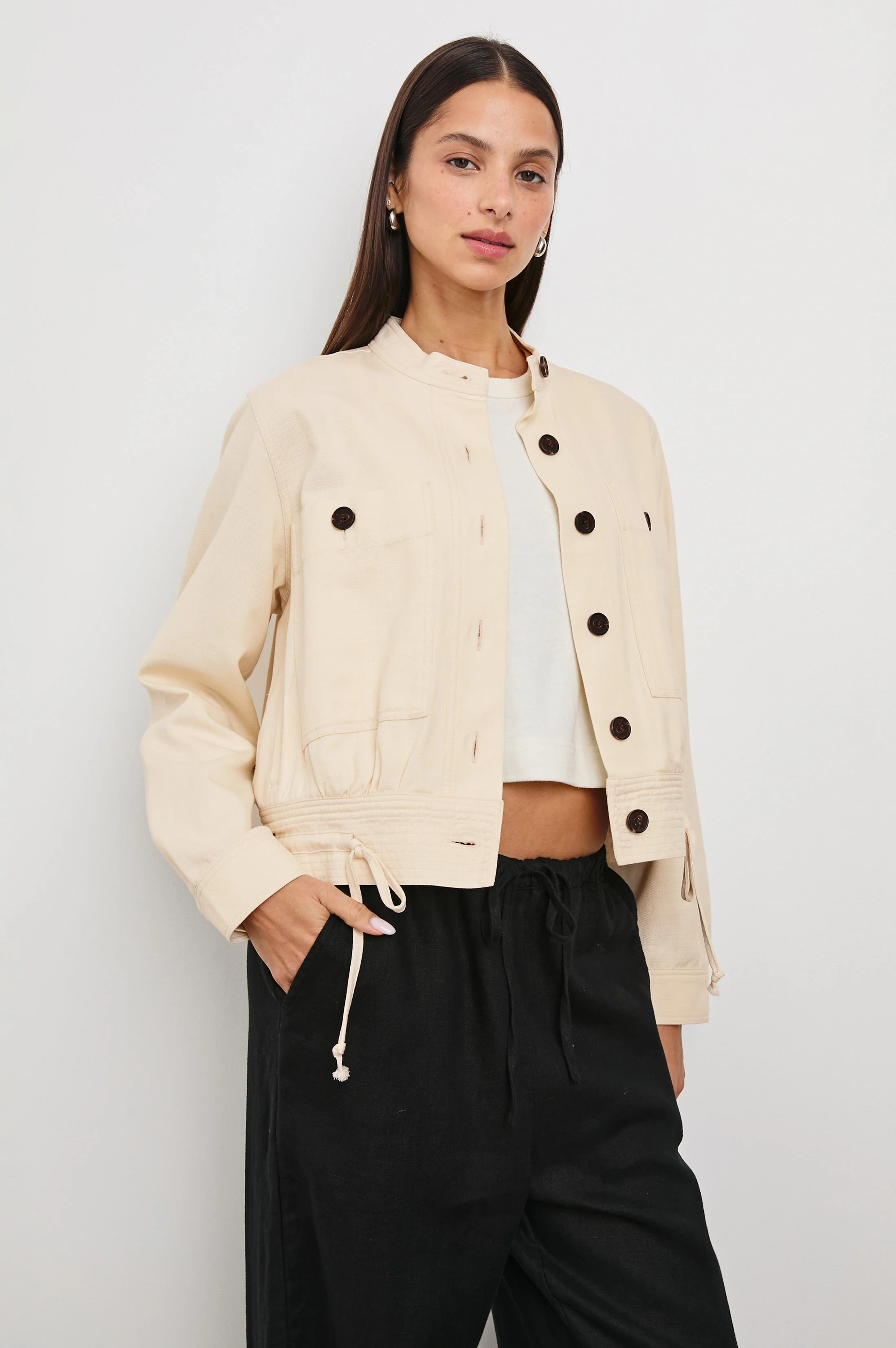 ALMA JACKET - ECRU - Image 4