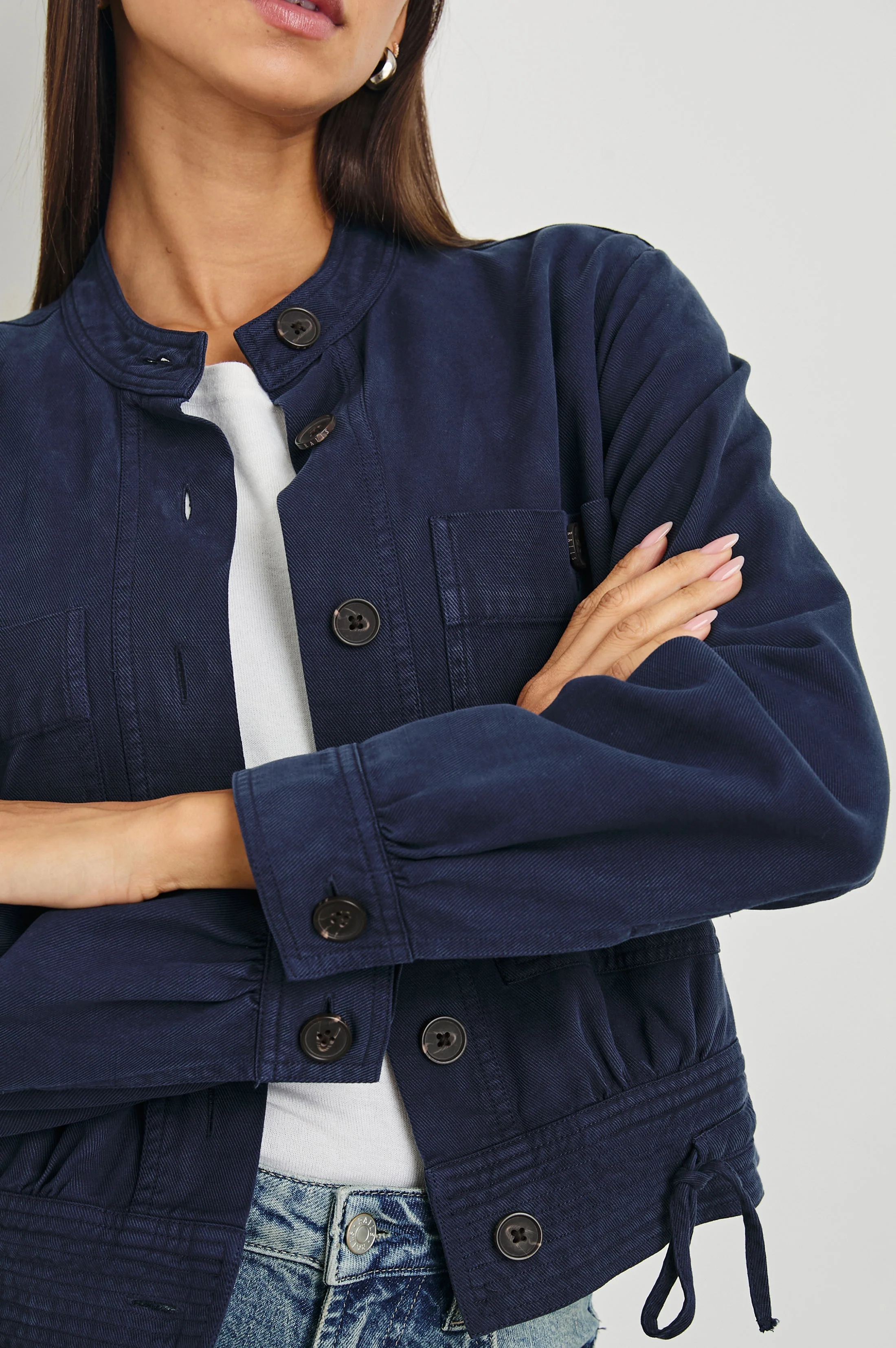 ALMA JACKET - NAVY - Image 2