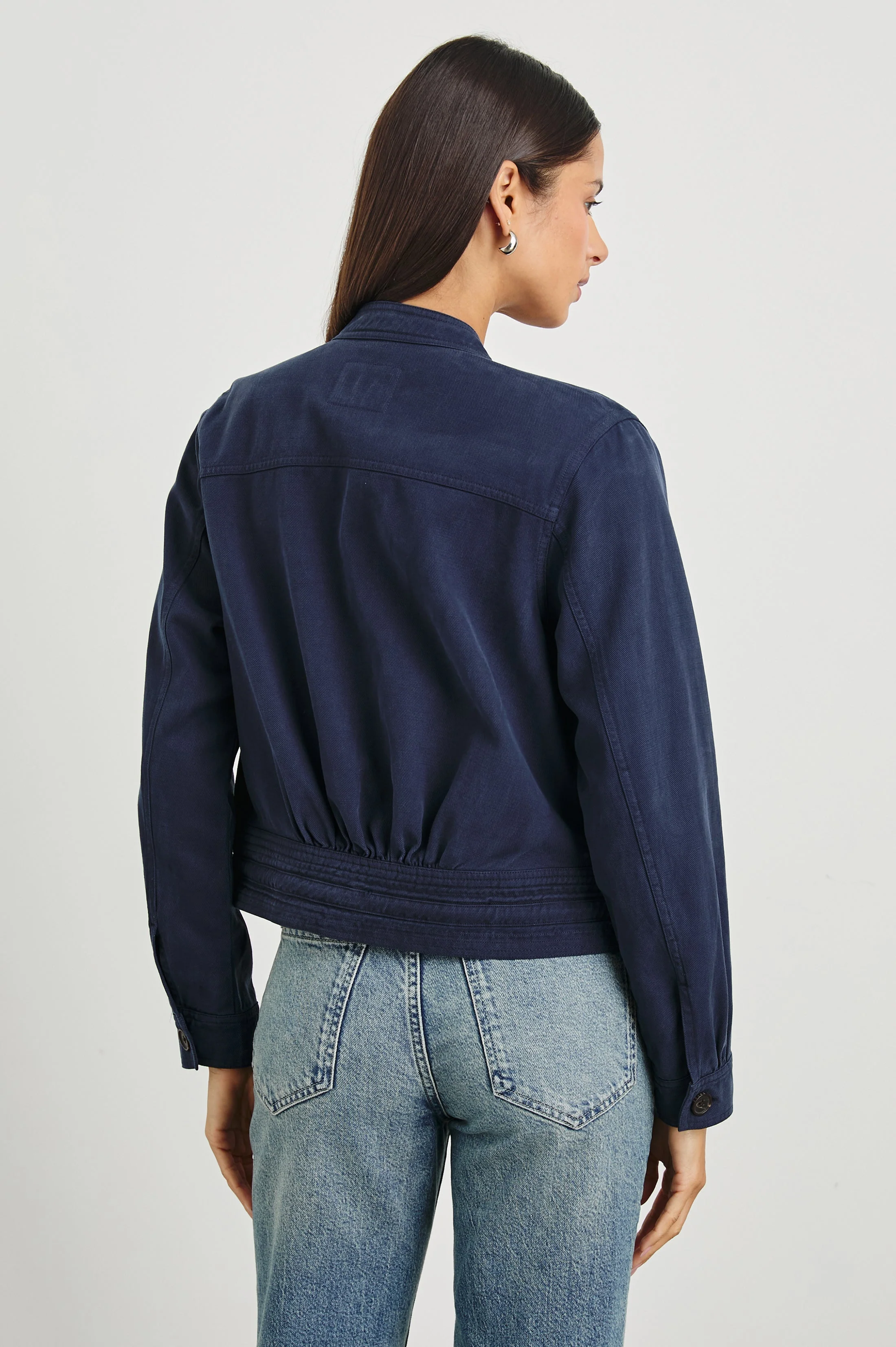 ALMA JACKET - NAVY - Image 4