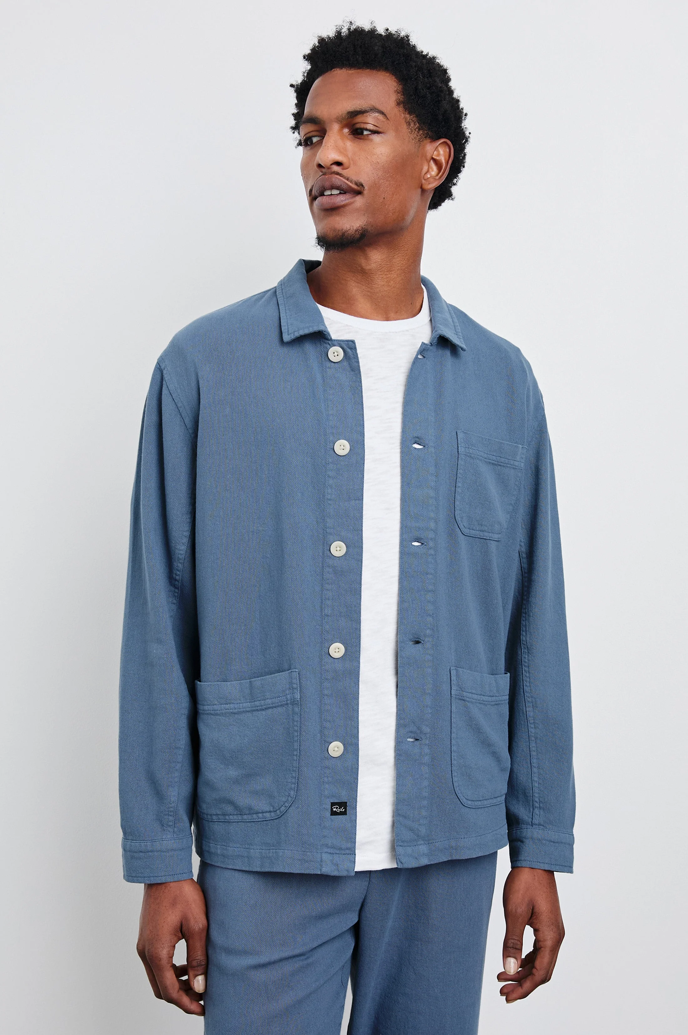 AMBROSE JACKET - WASHED BLUE - Image 4