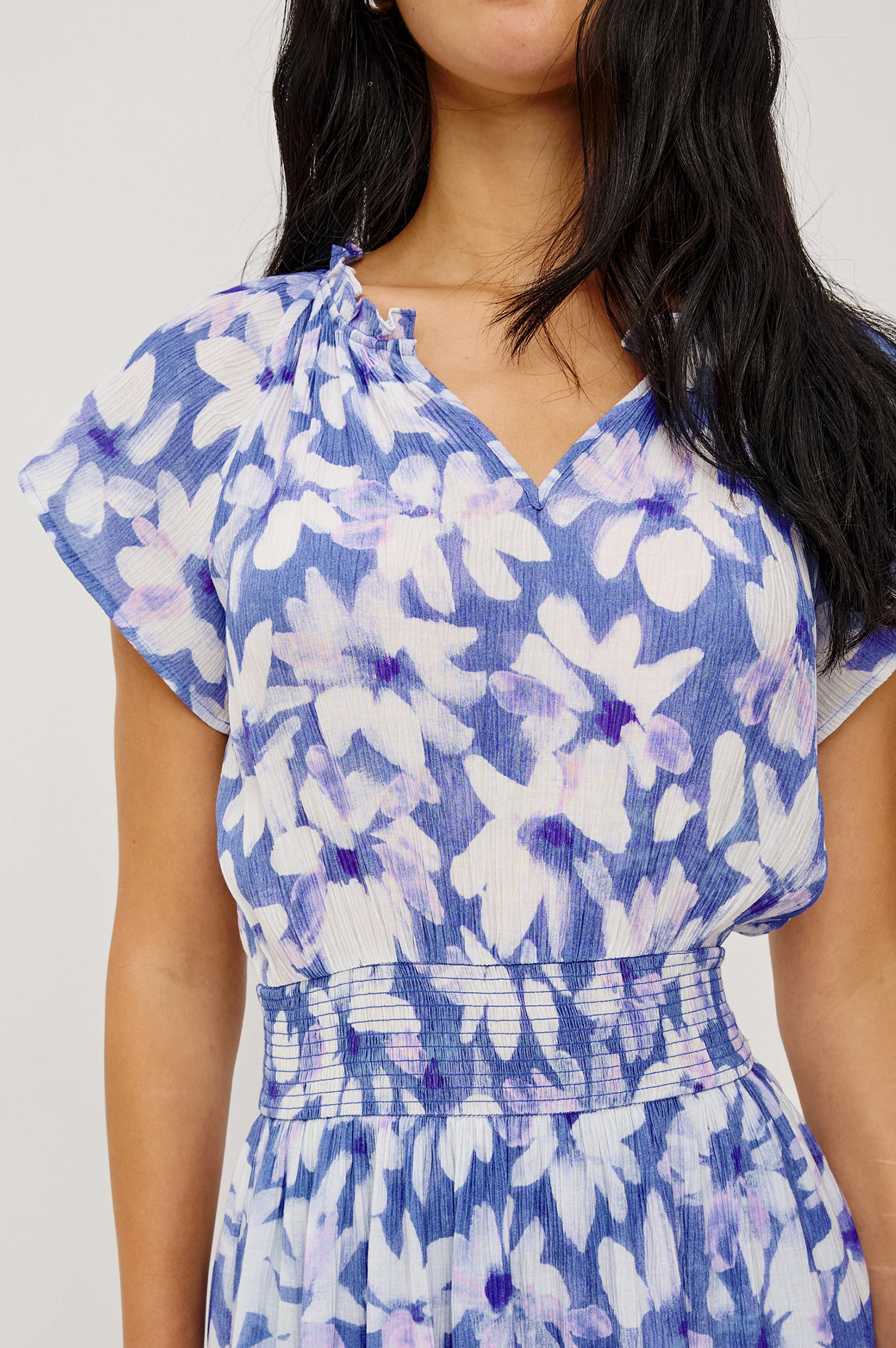 AMELLIA DRESS - BLUE AMARANTH - Image 2