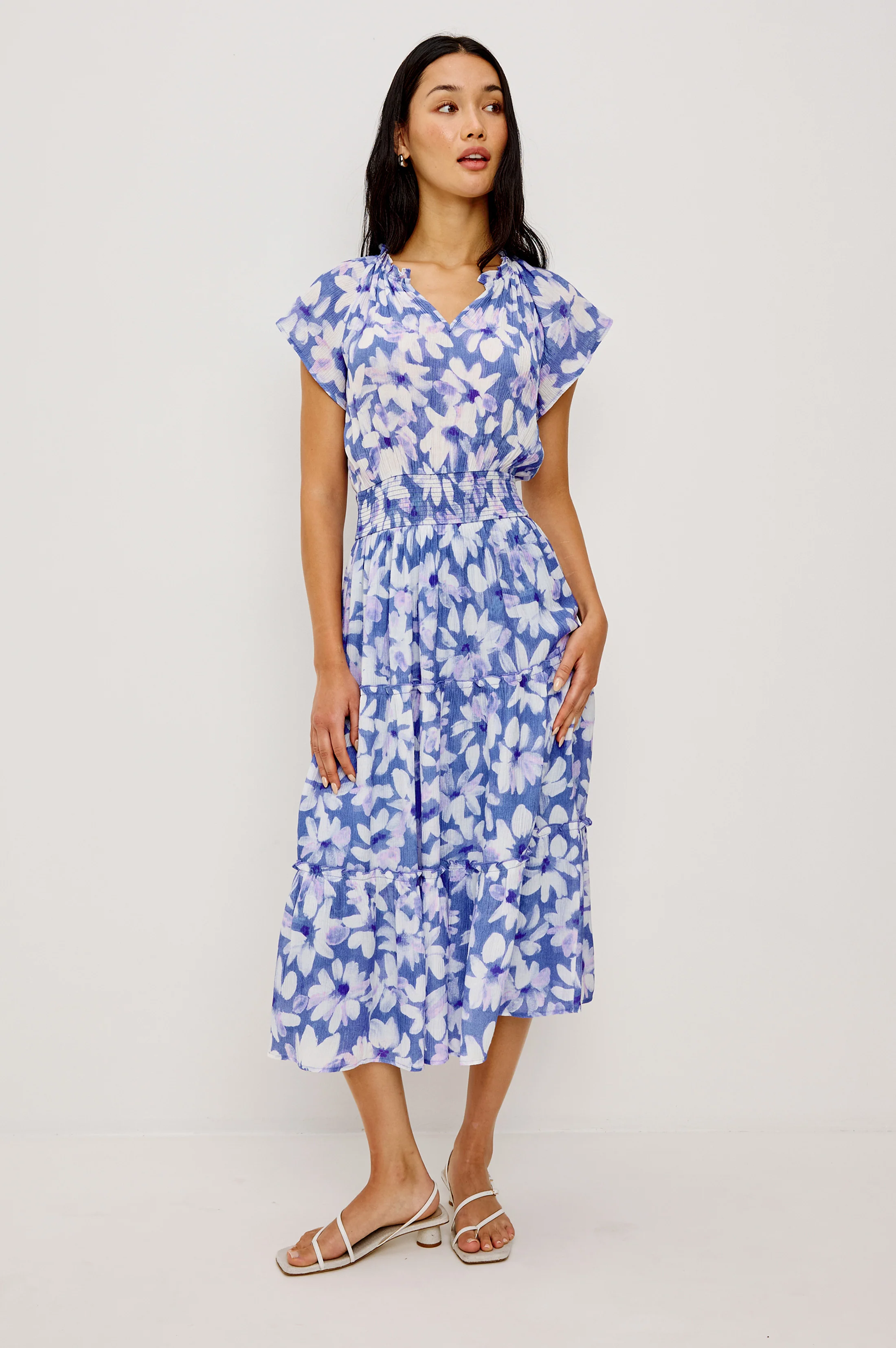 AMELLIA DRESS - BLUE AMARANTH - Image 3