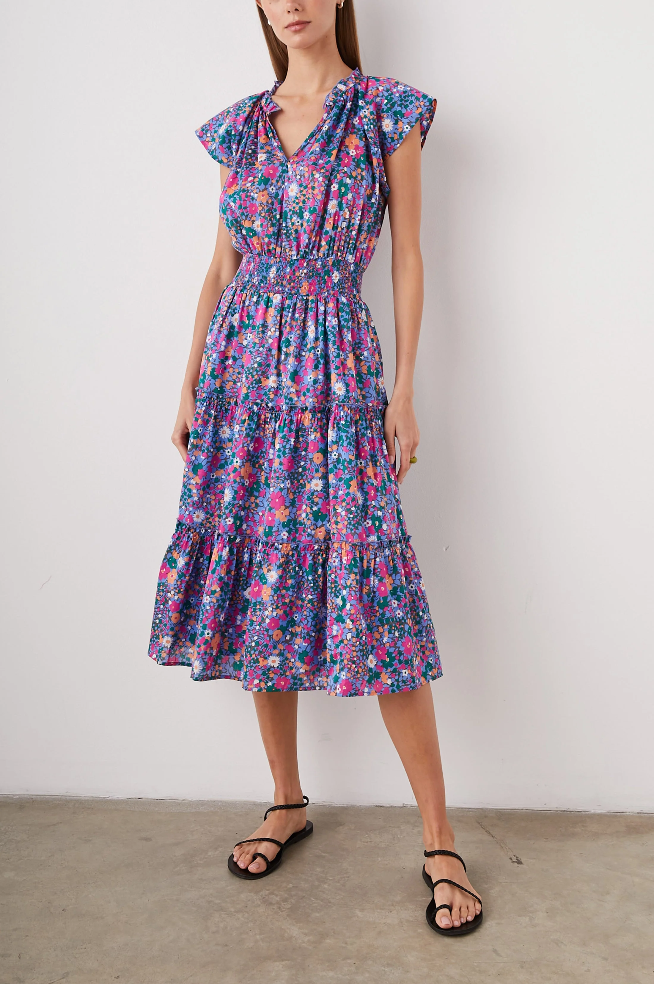 AMELLIA DRESS - LEILANI FLORAL - Image 3