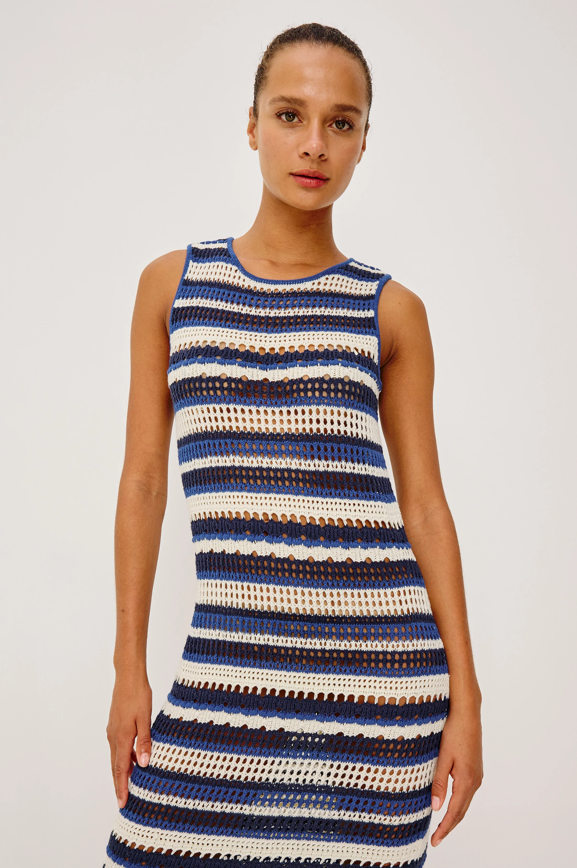 ANA DRESS - CRETE STRIPE - Image 2