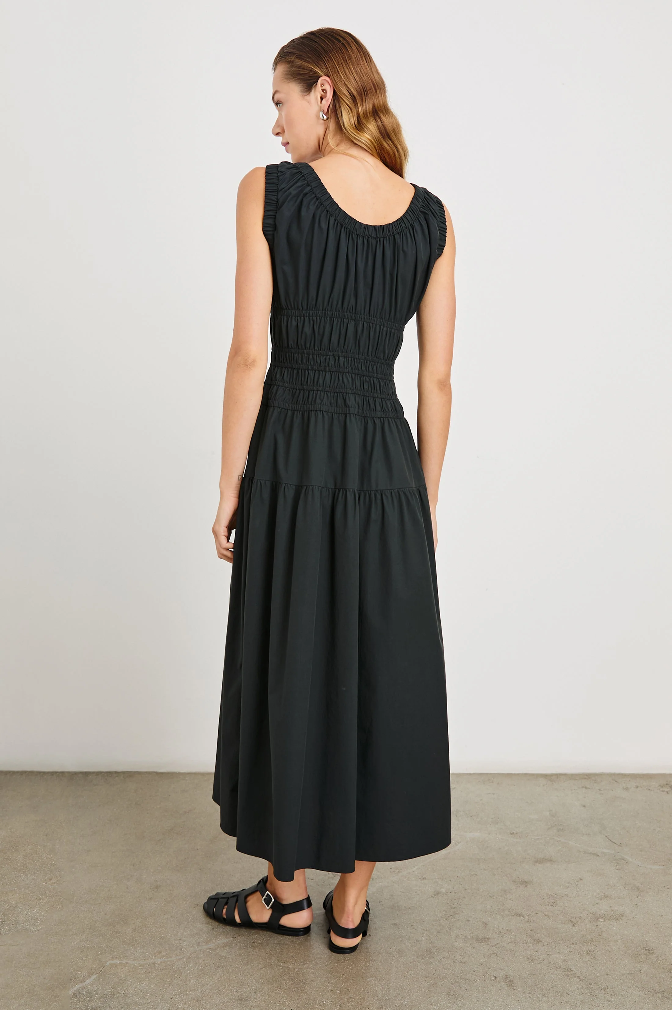 ANASTASIA DRESS - BLACK - Image 5