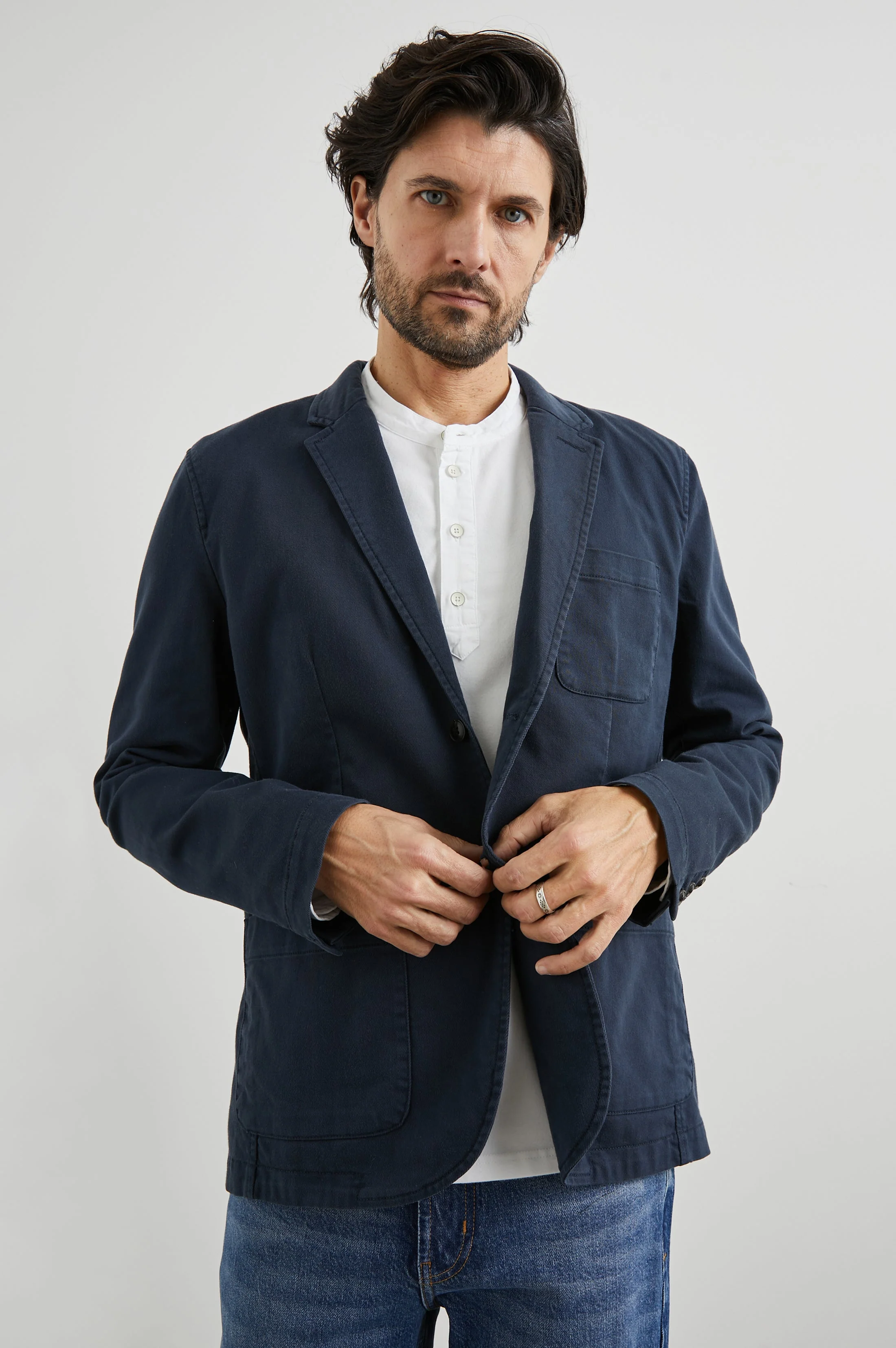 ANDRE BLAZER - RUGGED NAVY TWILL - Image 4