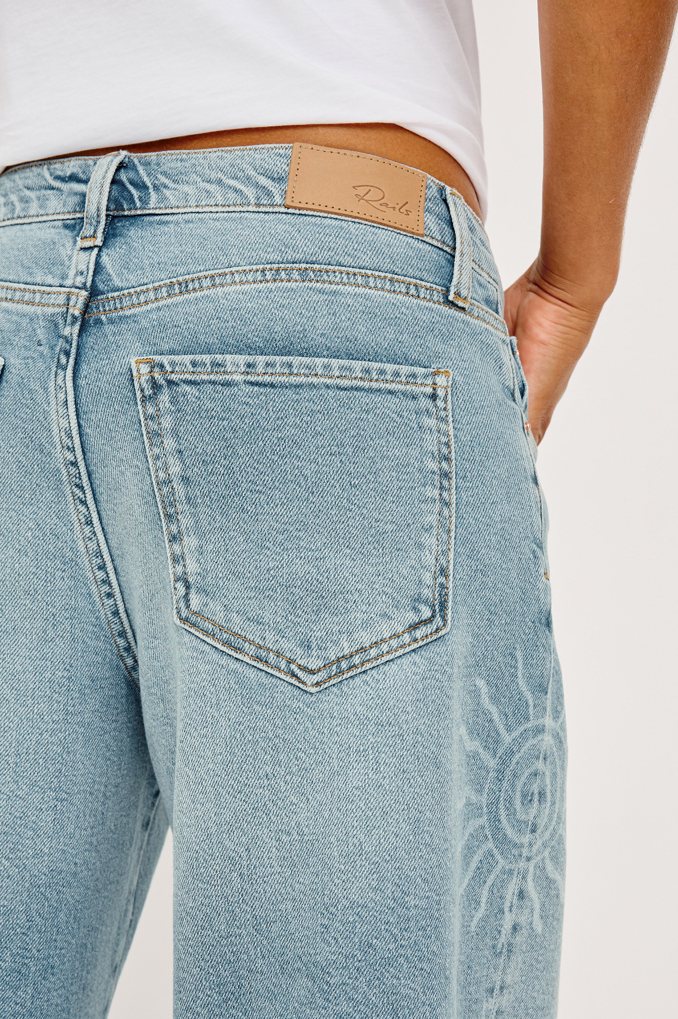 ANGELENO WIDE LEG CROP - SOLEIL LASER - Image 2