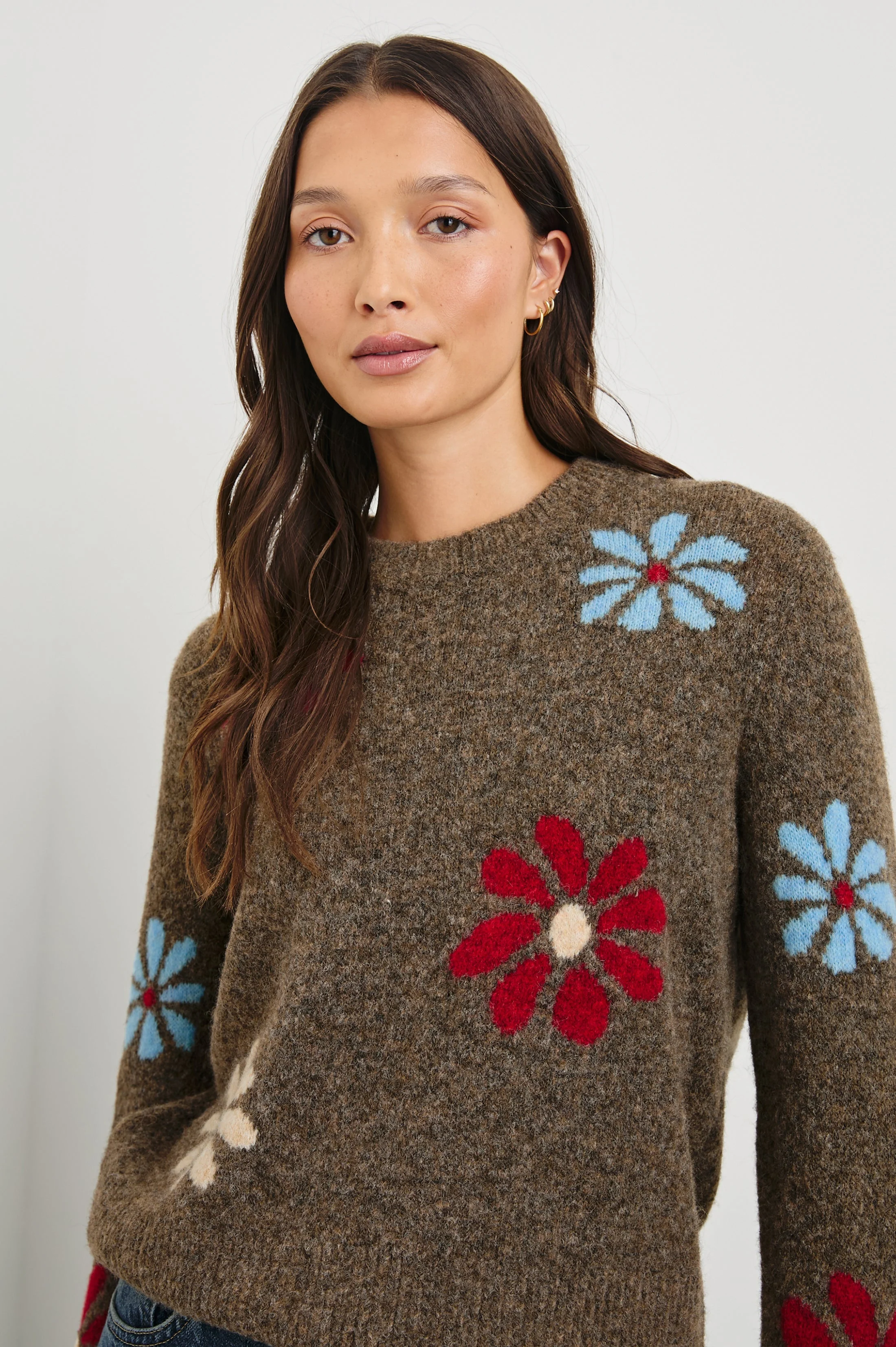 ANISE SWEATER - WINTER FLORAL - Image 2