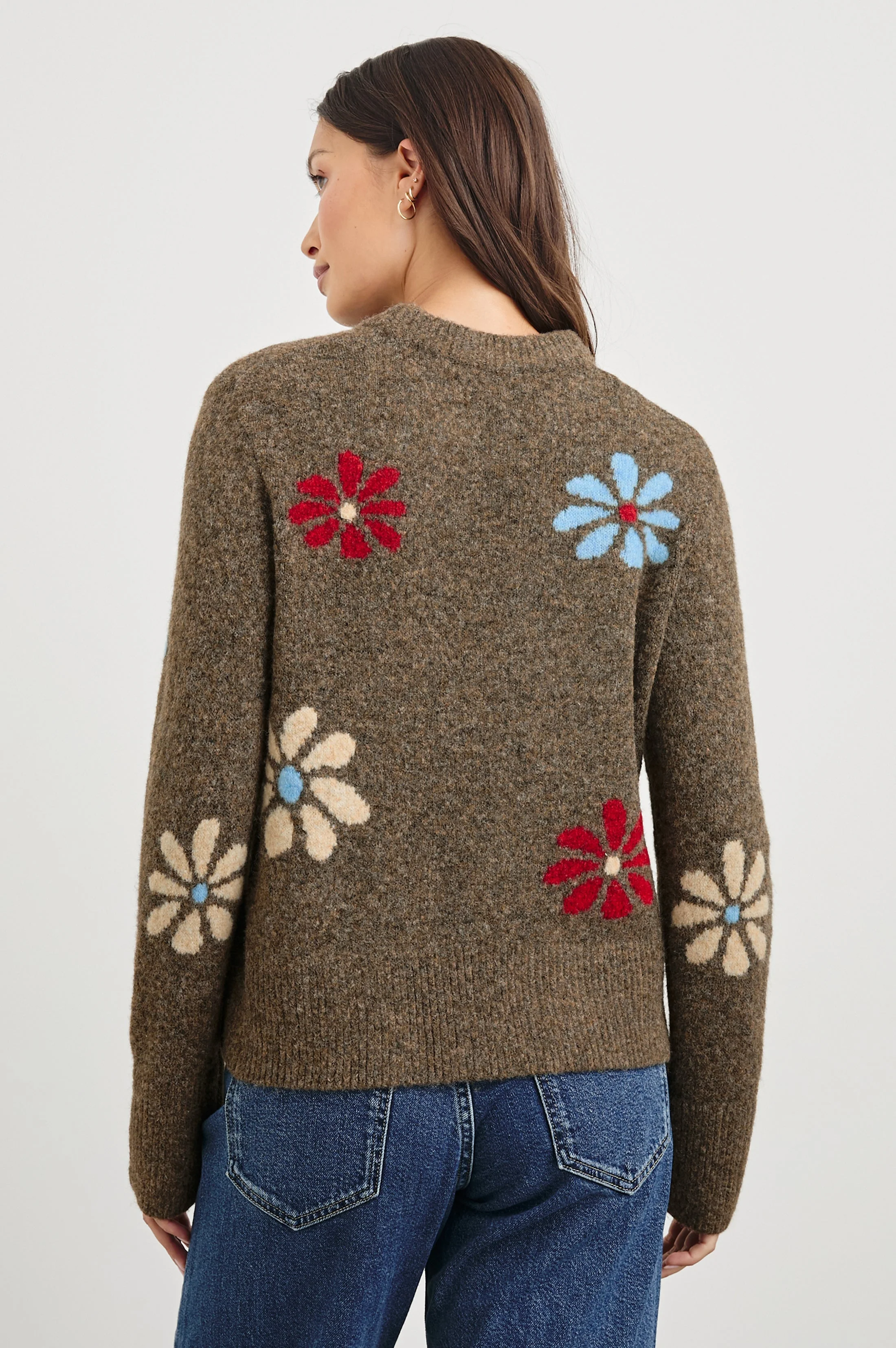 ANISE SWEATER - WINTER FLORAL - Image 5