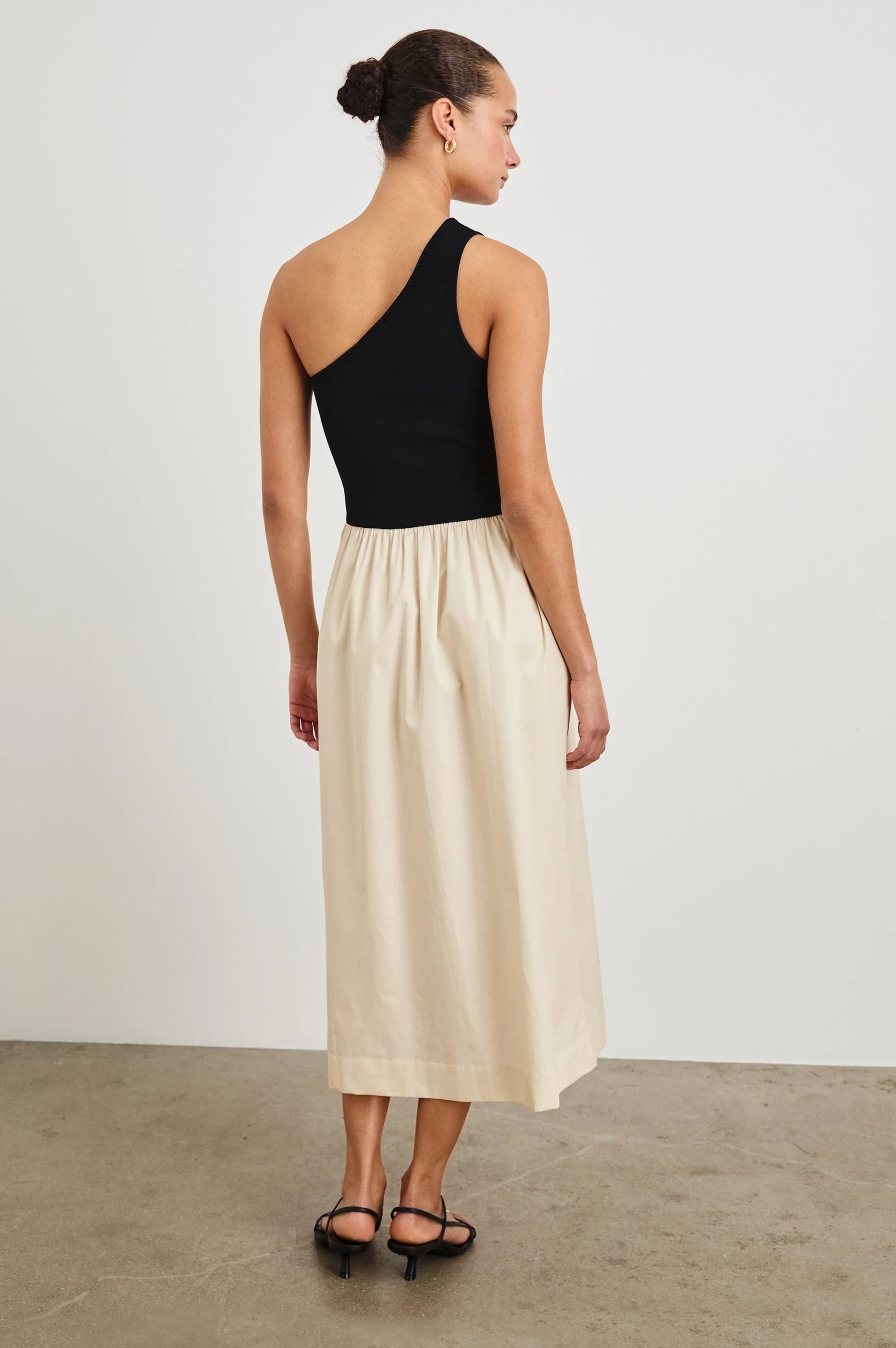 ANITA DRESS - BLACK IVORY - Image 6