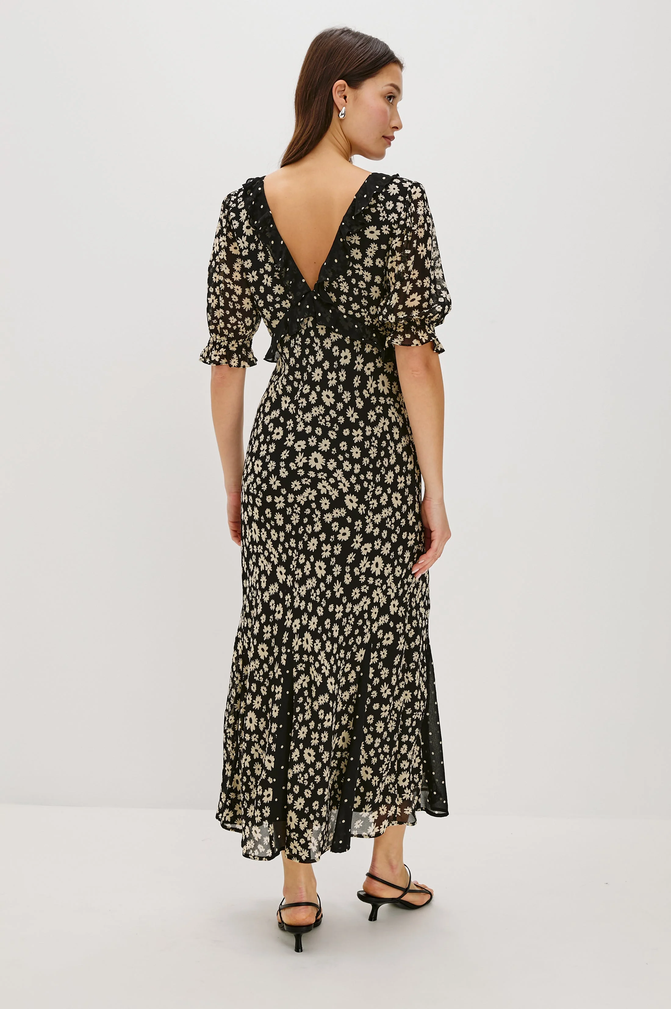 ANNMARIE DRESS - DAISY DOT COMBO - Image 5