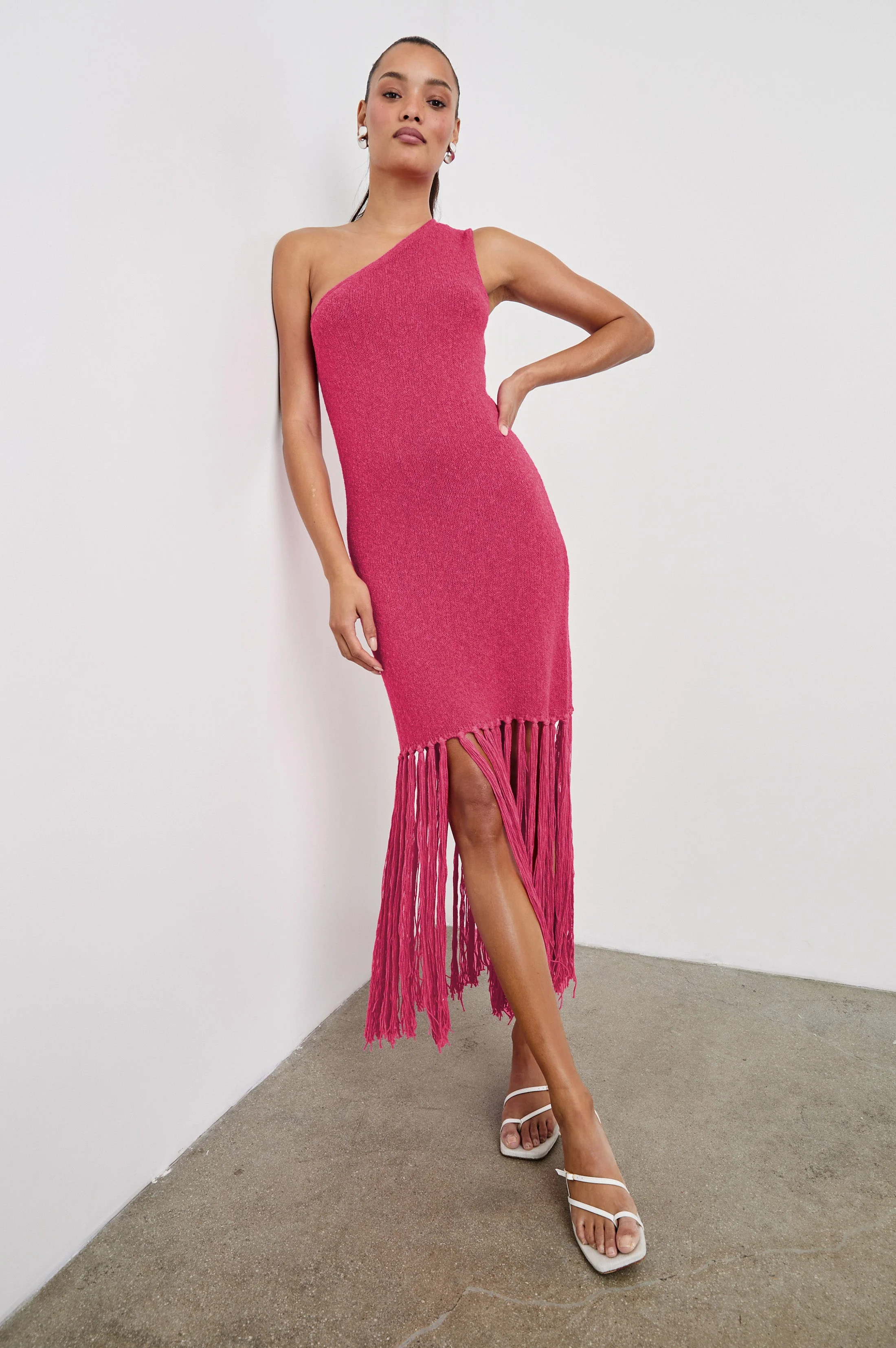 ANTONIA DRESS - RASPBERRY