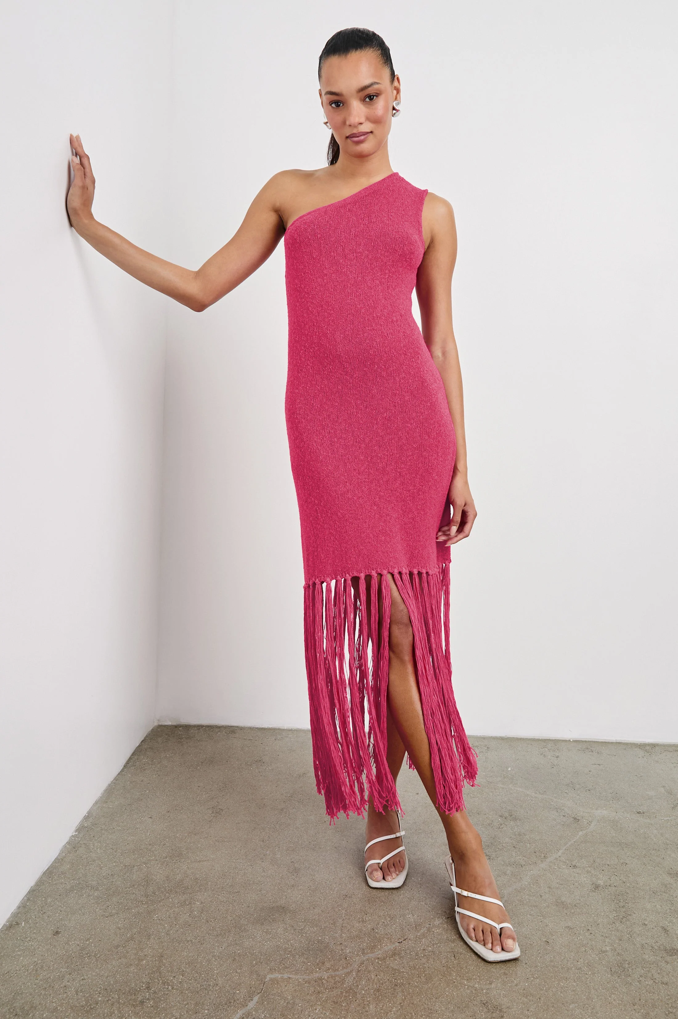 ANTONIA DRESS - RASPBERRY - Image 3