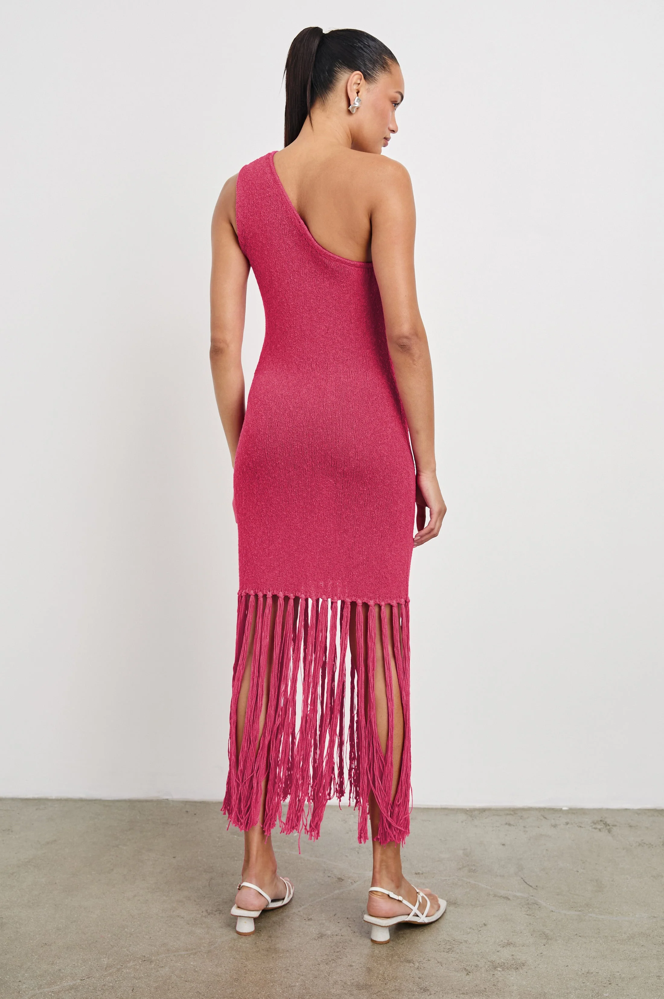ANTONIA DRESS - RASPBERRY - Image 5