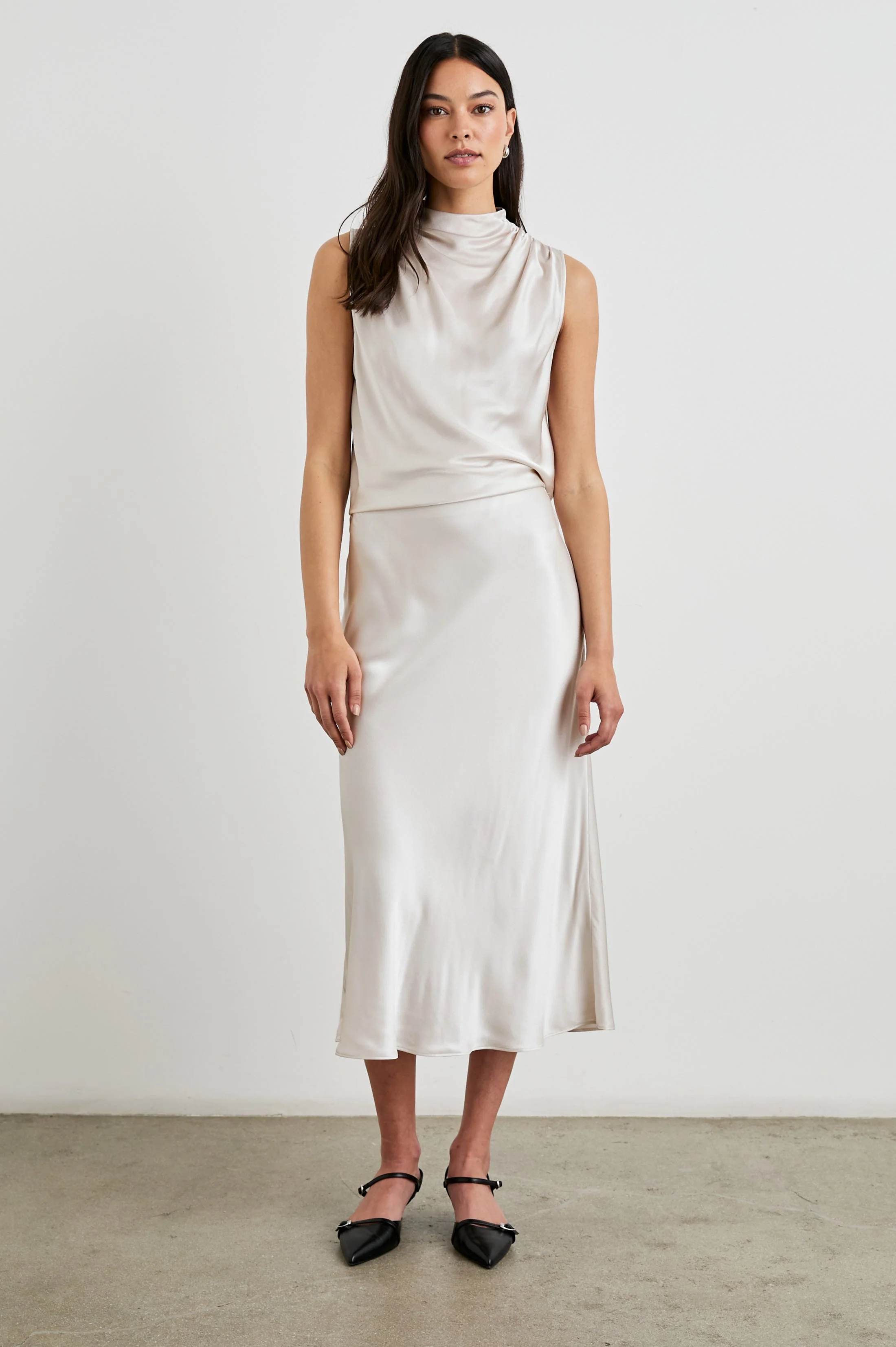 ANYA SKIRT - IVORY - Image 4