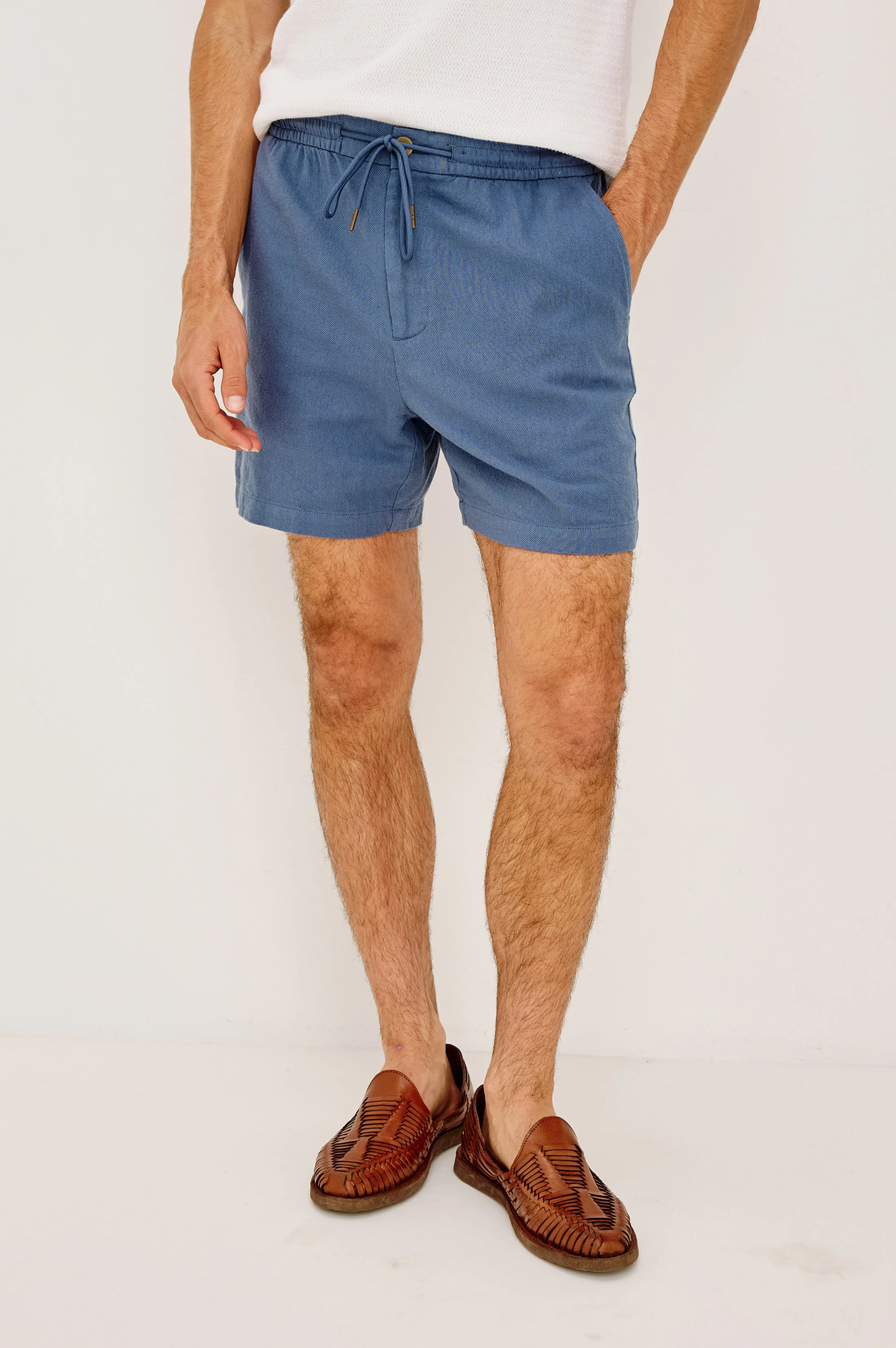 ARCHER 6″ SHORT - WASHED BLUE