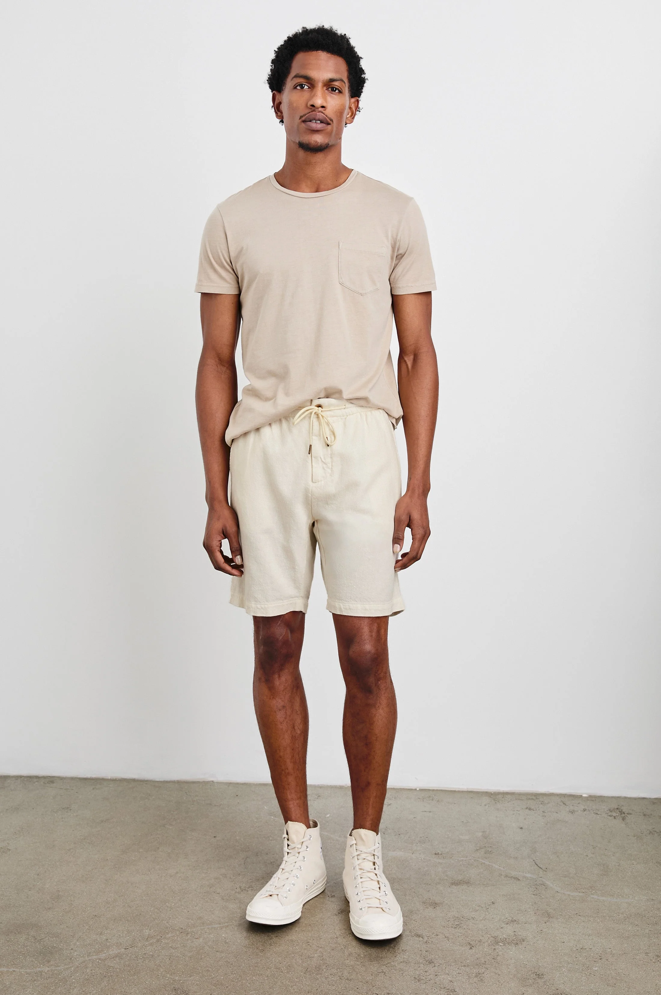 ARCHER 8.5″ SHORT - ECRU - Image 3