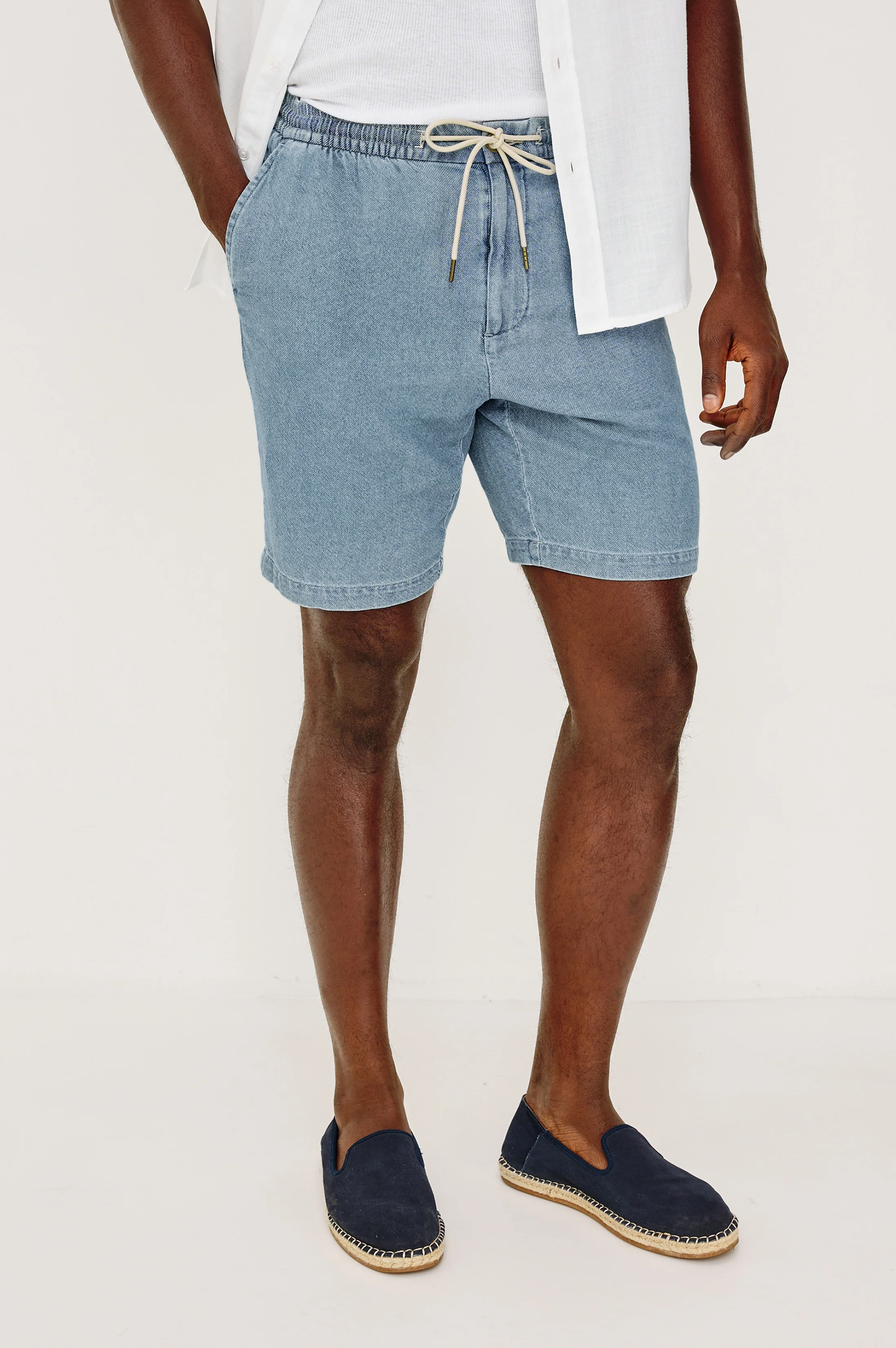 ARCHER 8.5″ SHORT - MEDIUM WASH INDIGO