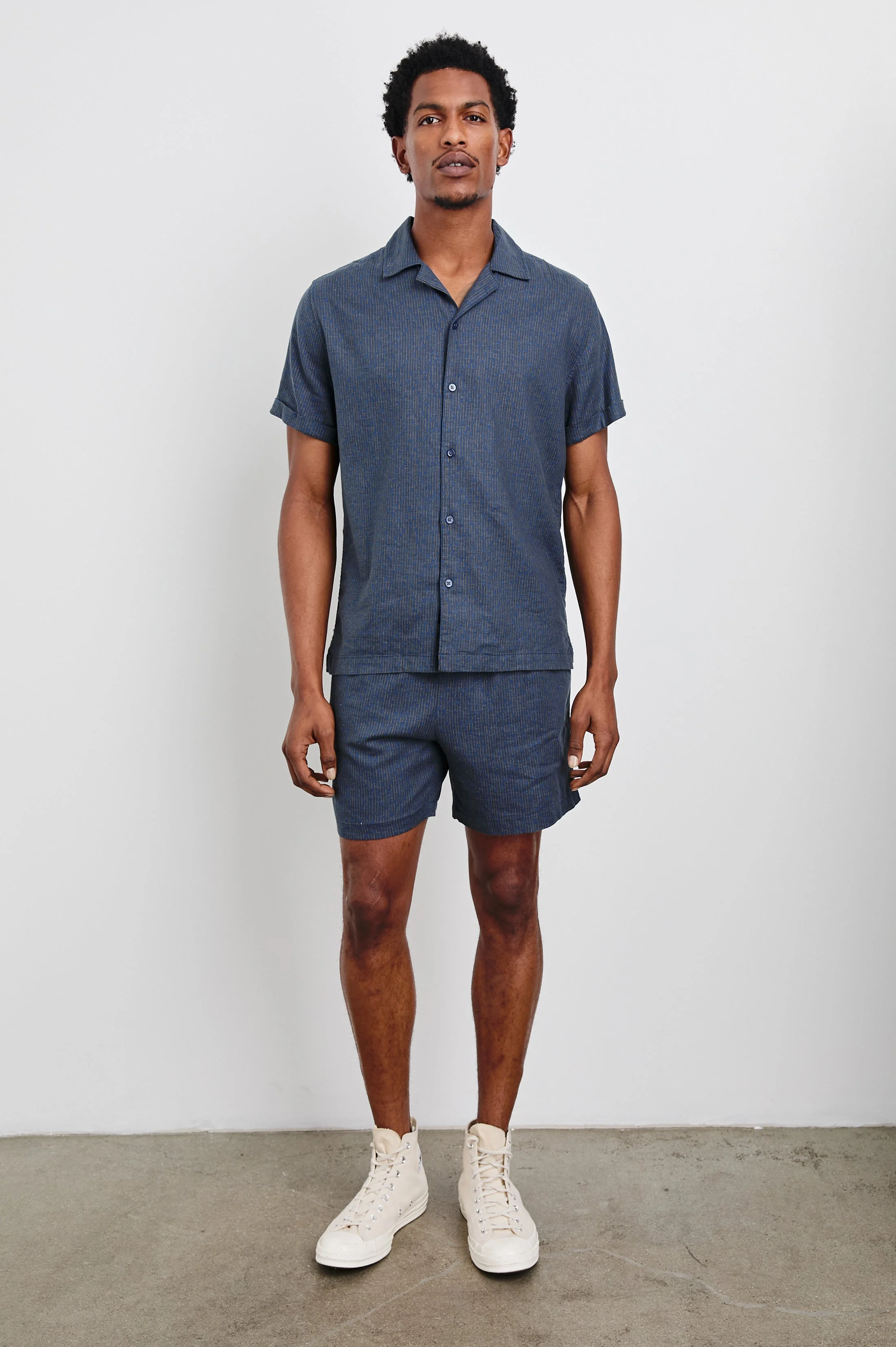 ARIES SHORT - NAVY CEDAR VERTICAL - Image 4