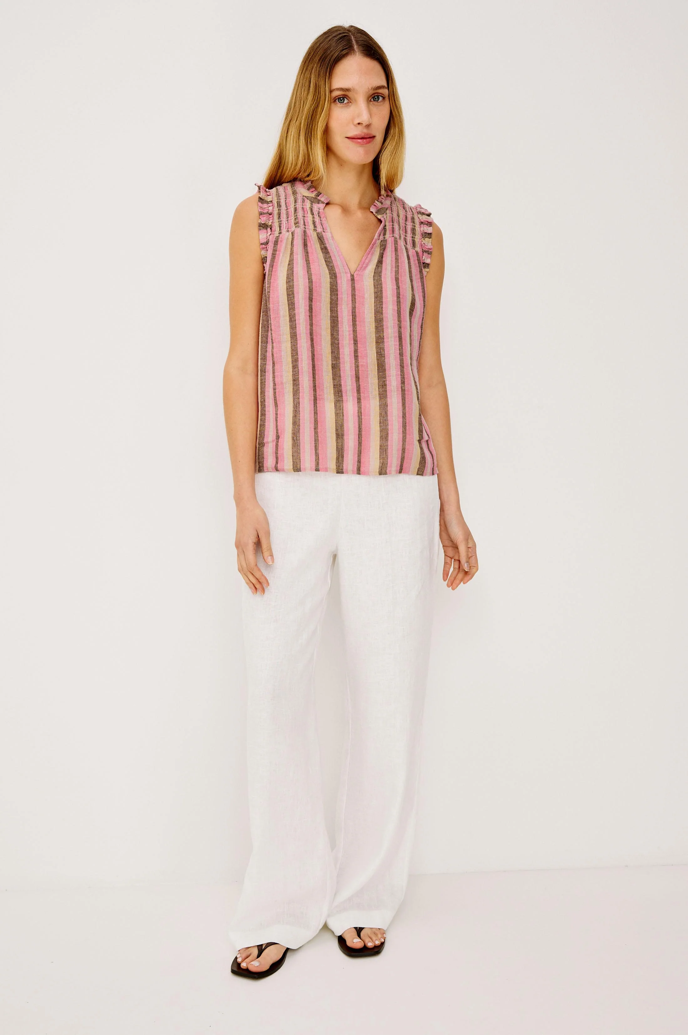 ARLENE TOP - CORDOBA STRIPE - Image 3