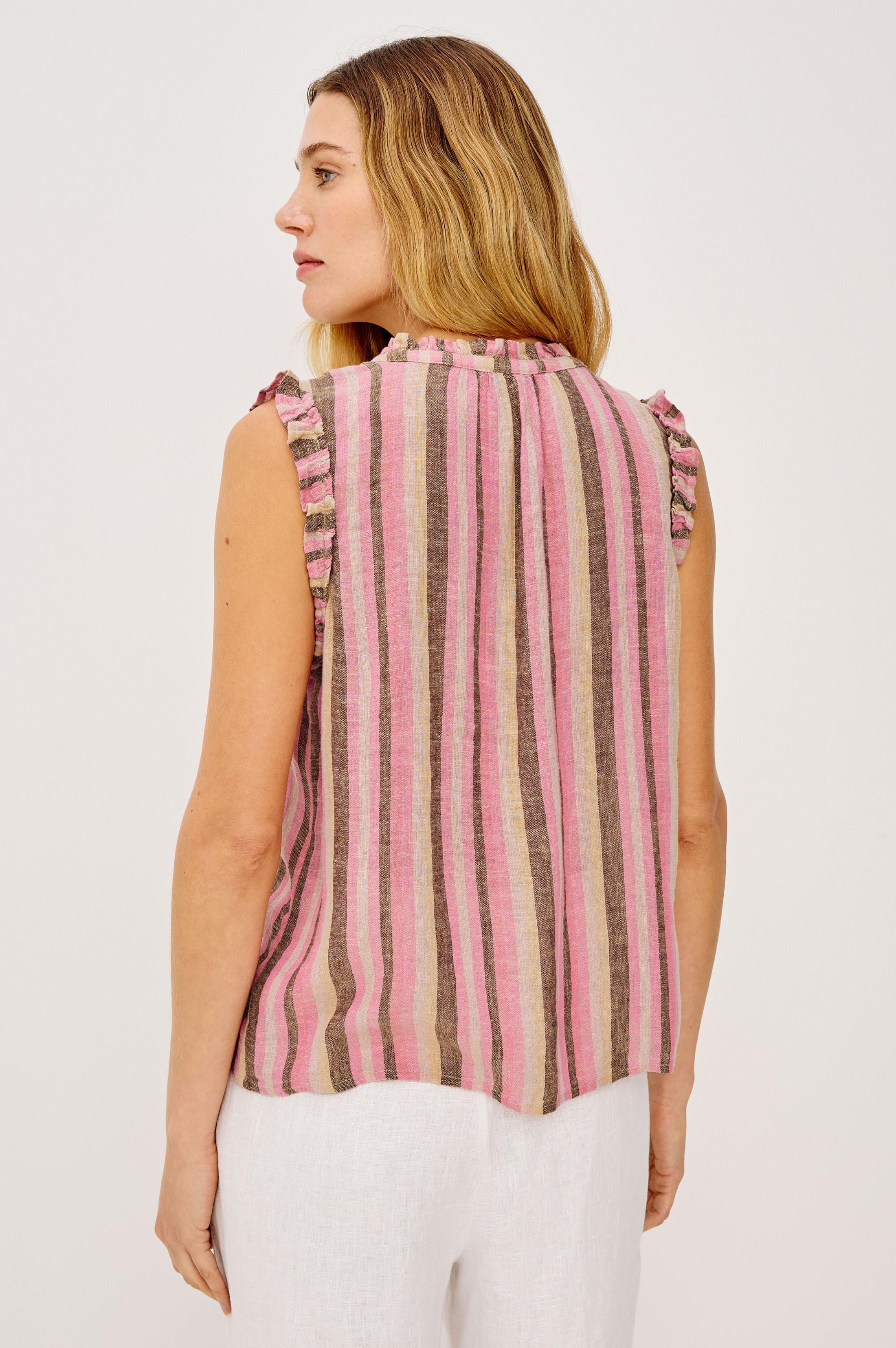 ARLENE TOP - CORDOBA STRIPE - Image 5