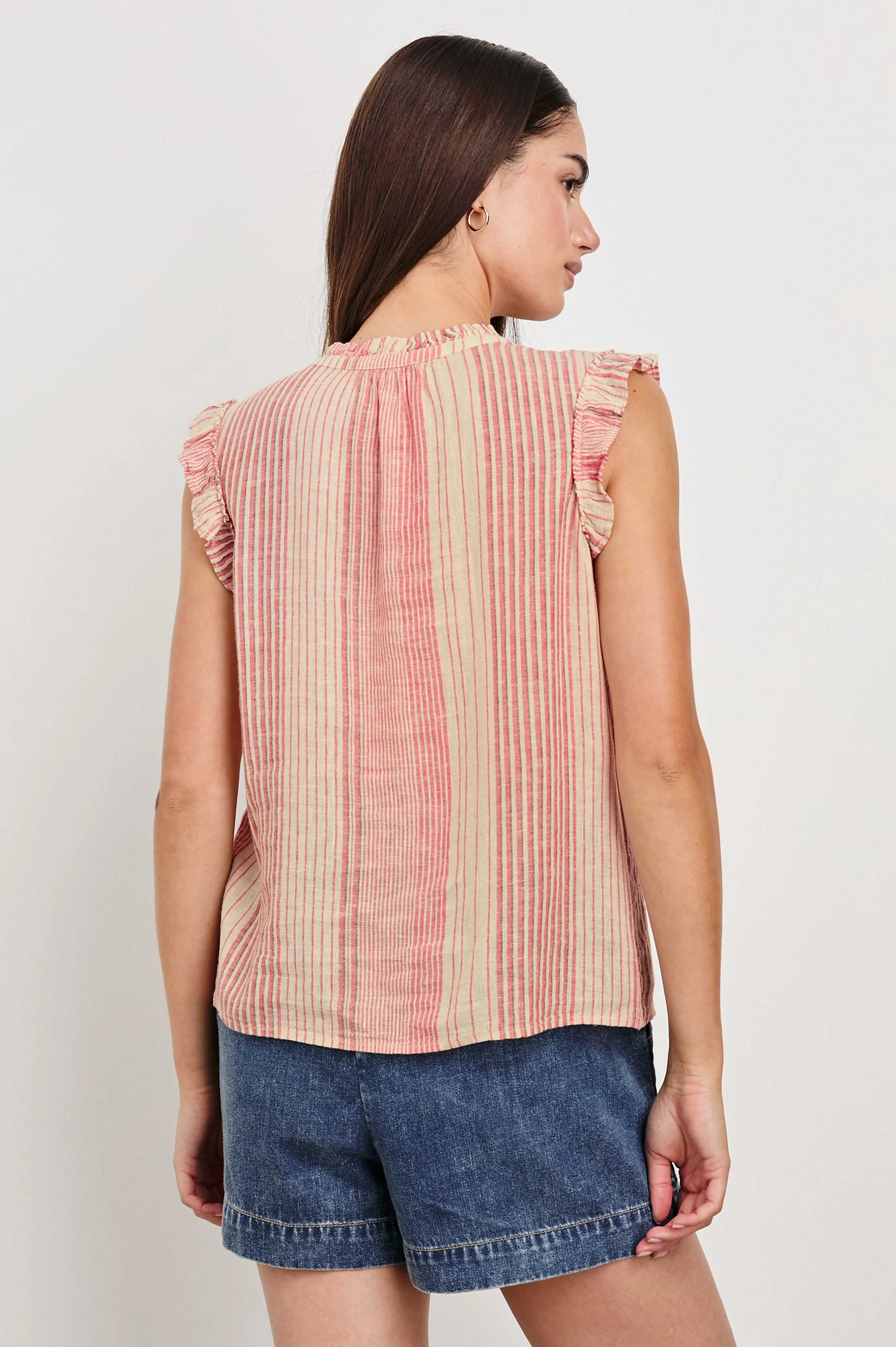 ARLENE TOP - SALERNO STRIPE - Image 5