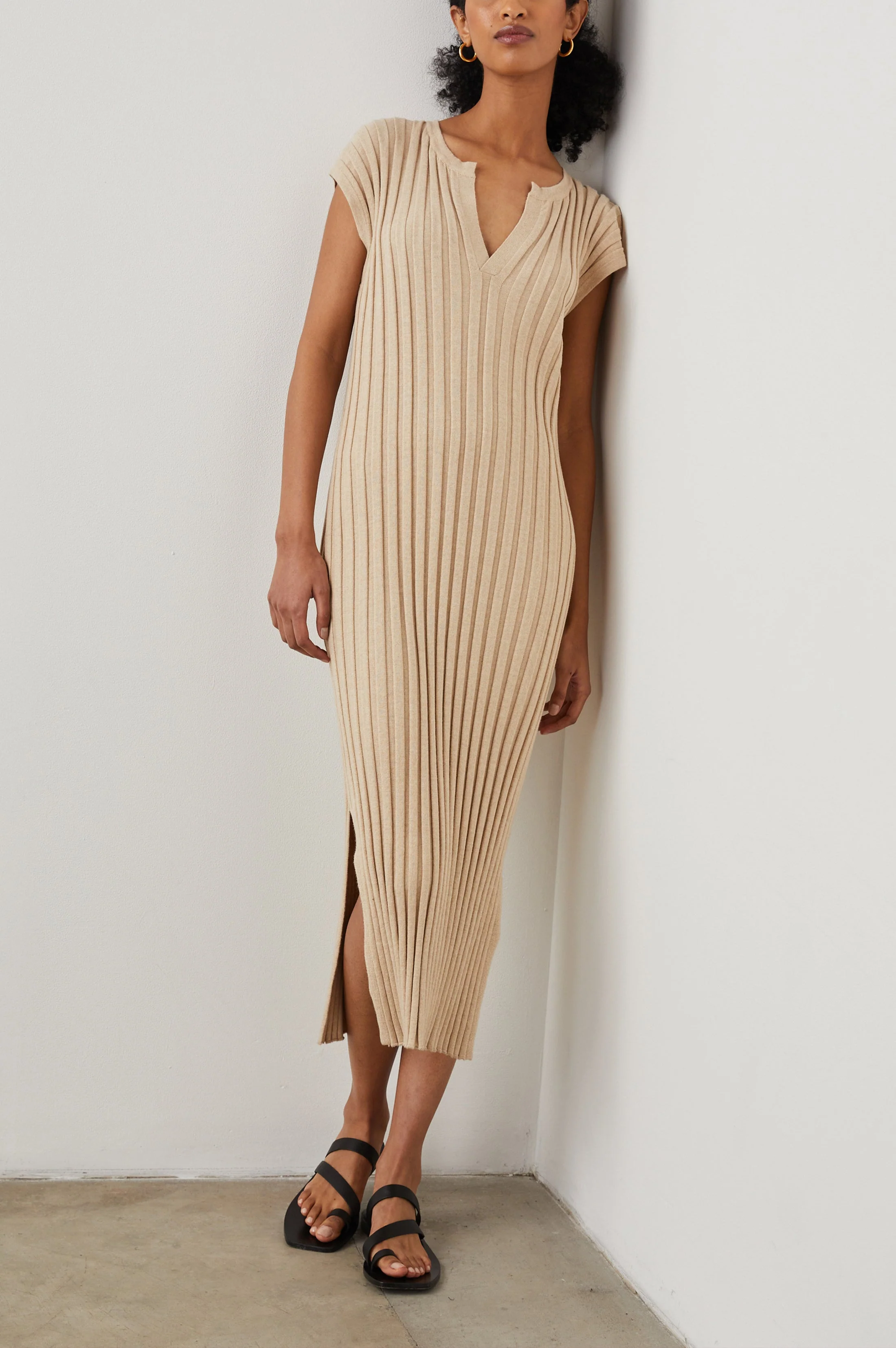 ASHLEY DRESS - FLAX - Image 3