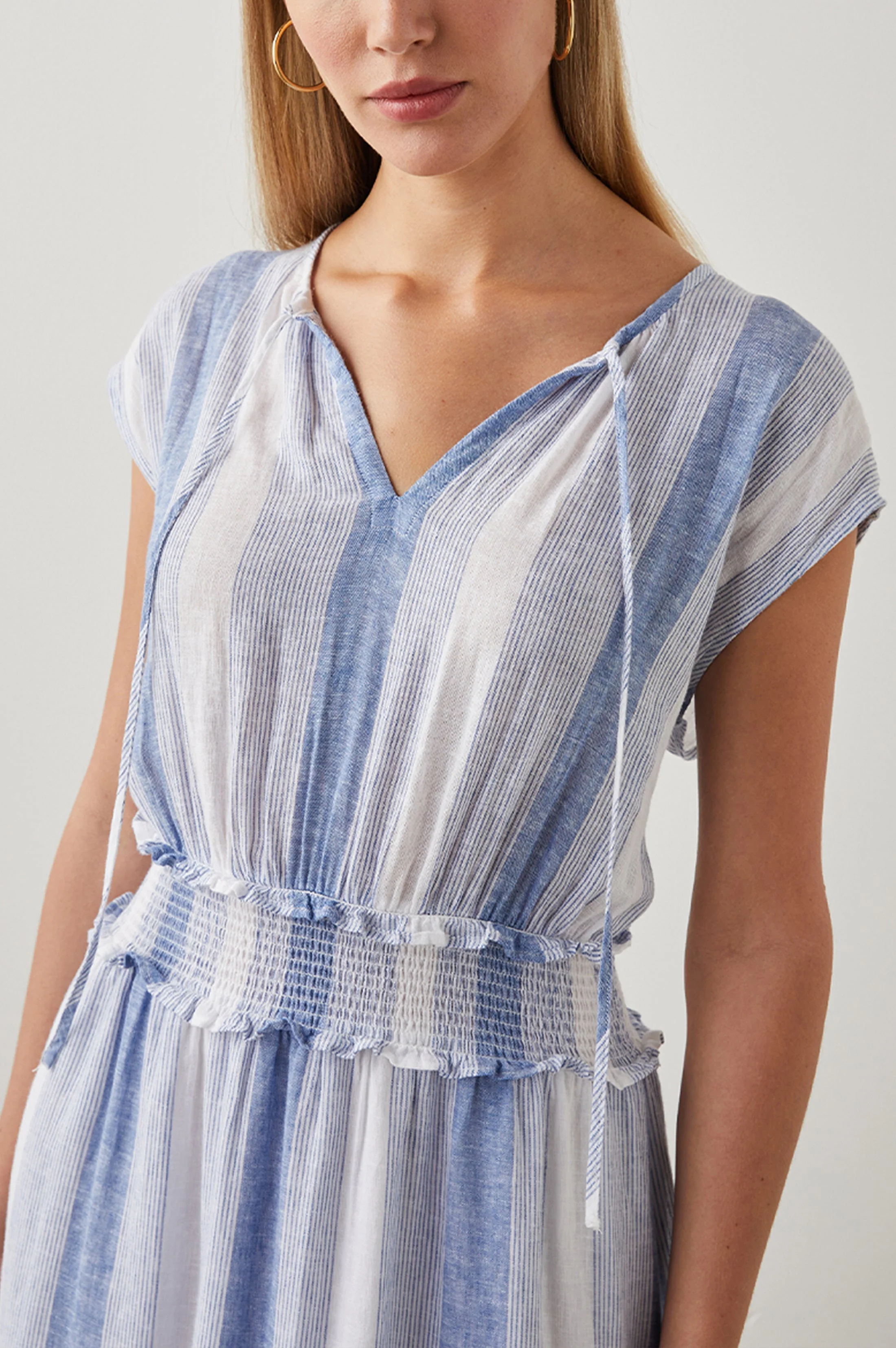 ASHLYN DRESS - NEVIS STRIPE - Image 3