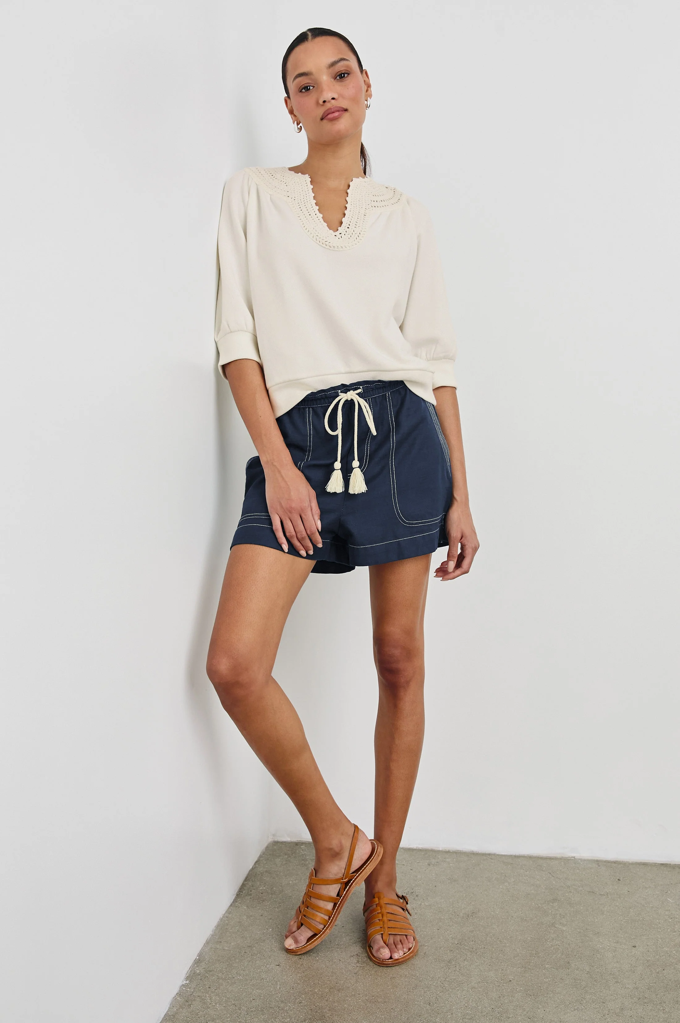 ASTRA SHORT - NAVY - Image 3
