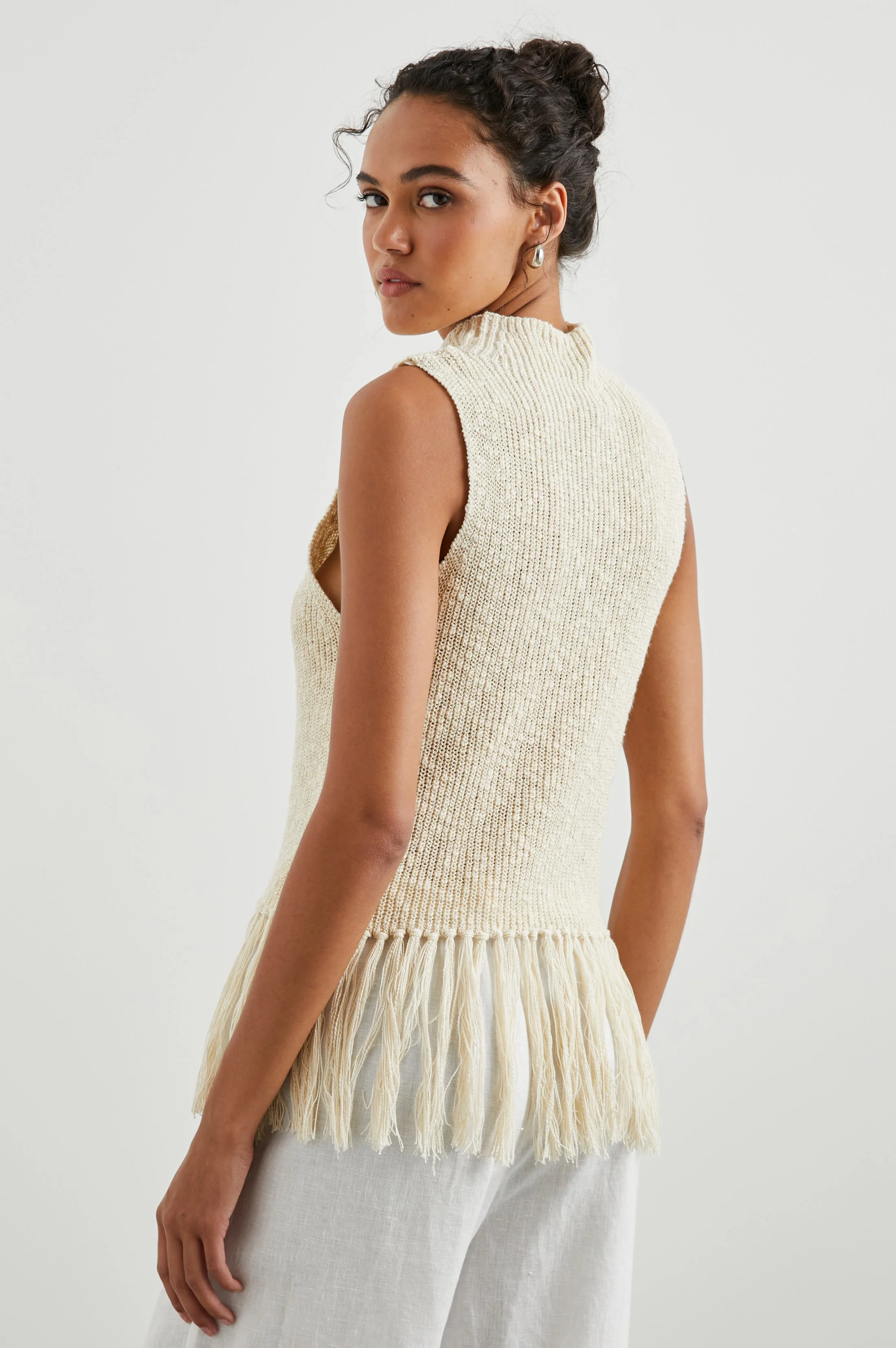 ASTRID TOP - ECRU - Image 5