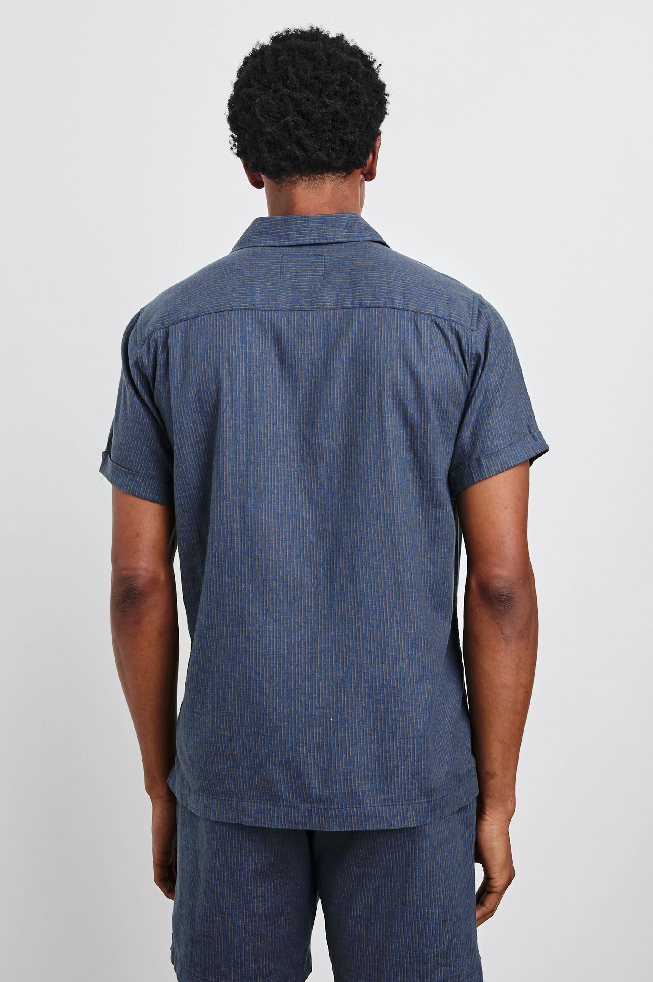 ATLAS SHIRT - NAVY CEDAR VERTICAL - Image 5