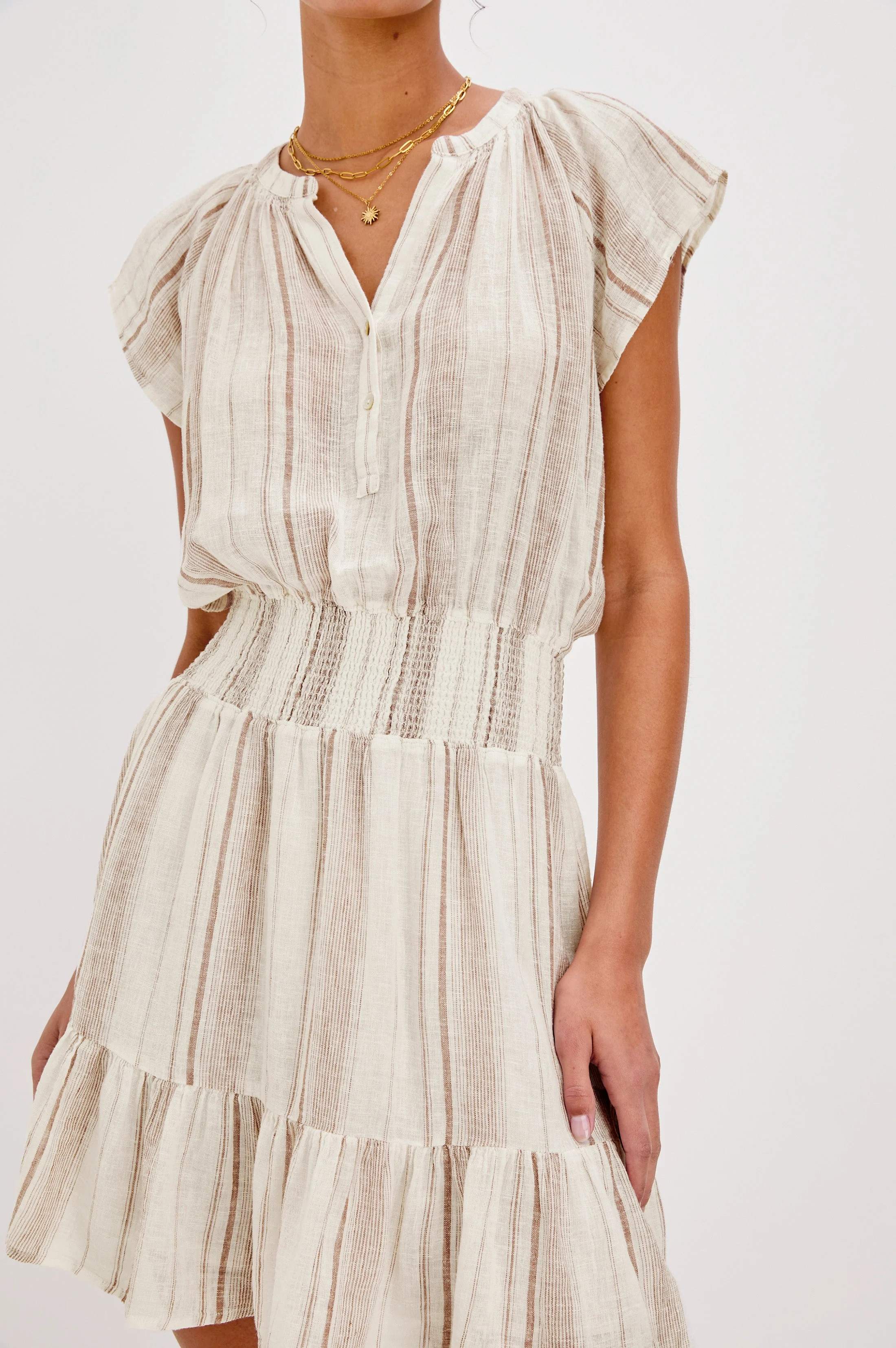 AUGUSTINE DRESS - REIMS STRIPE - Image 2
