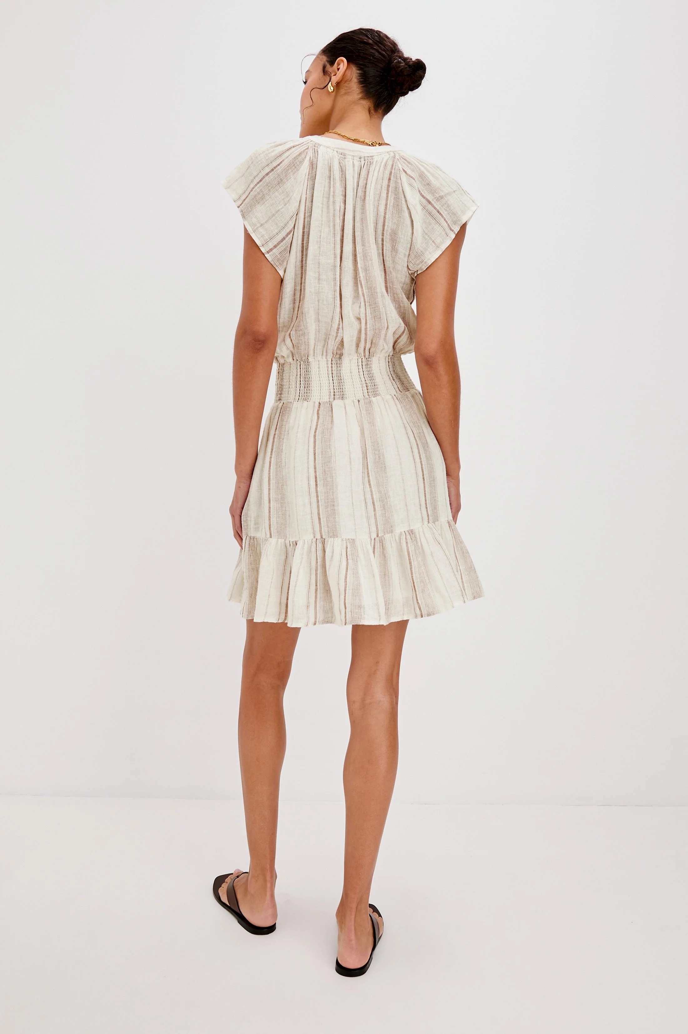 AUGUSTINE DRESS - REIMS STRIPE - Image 4