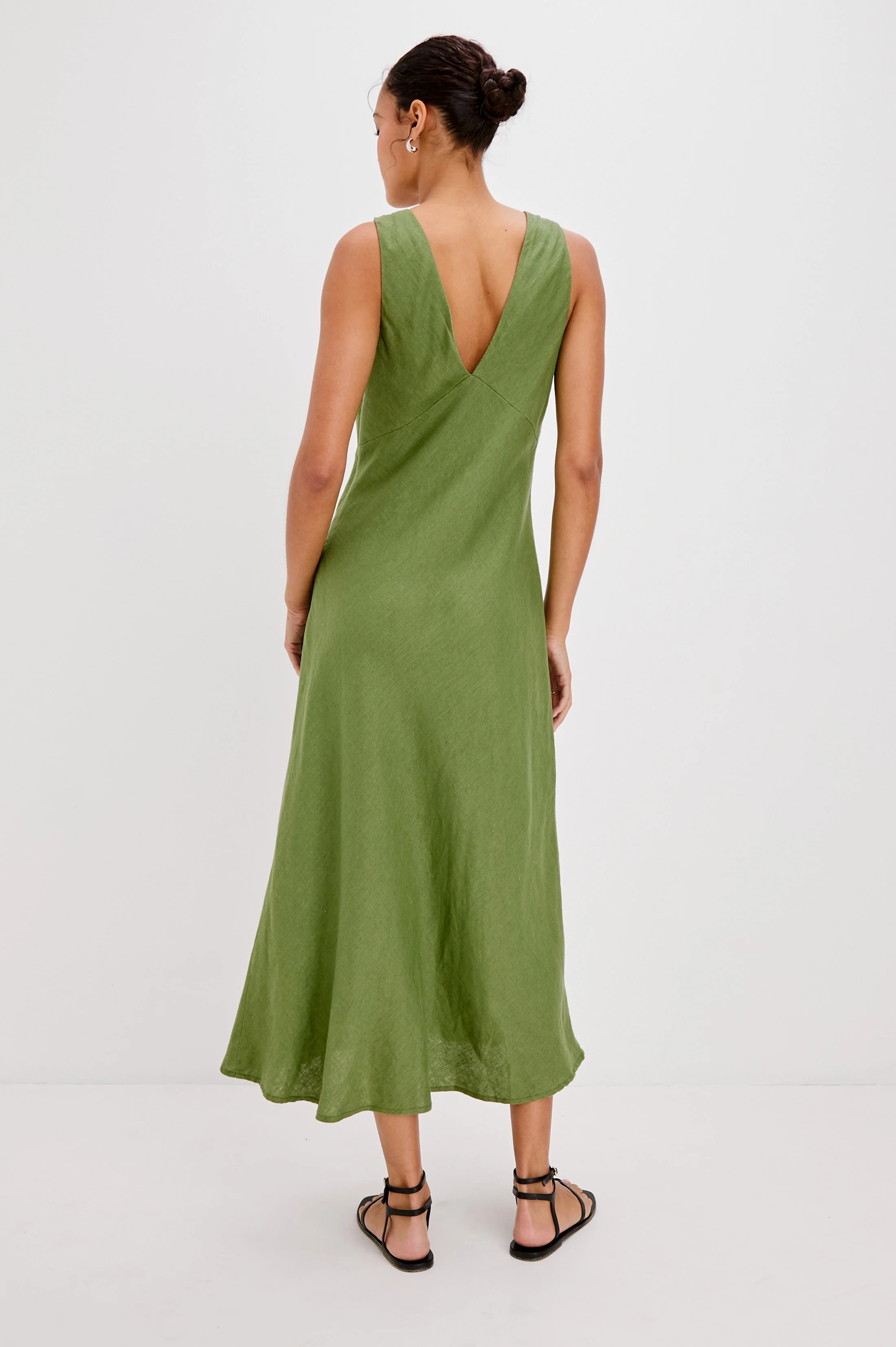 AVIANNA DRESS - DILL - Image 4