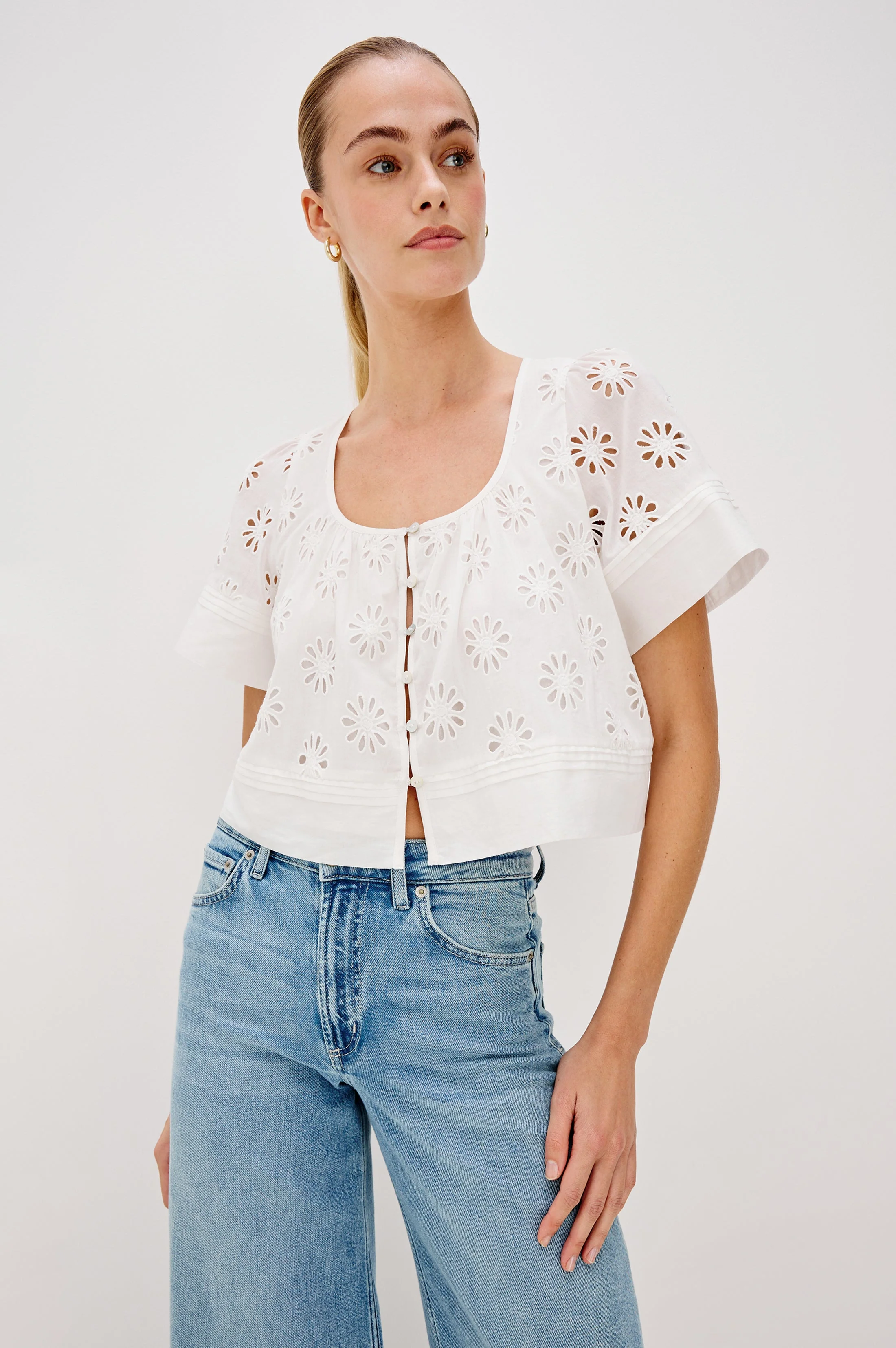 BAMBINA TOP - WHITE