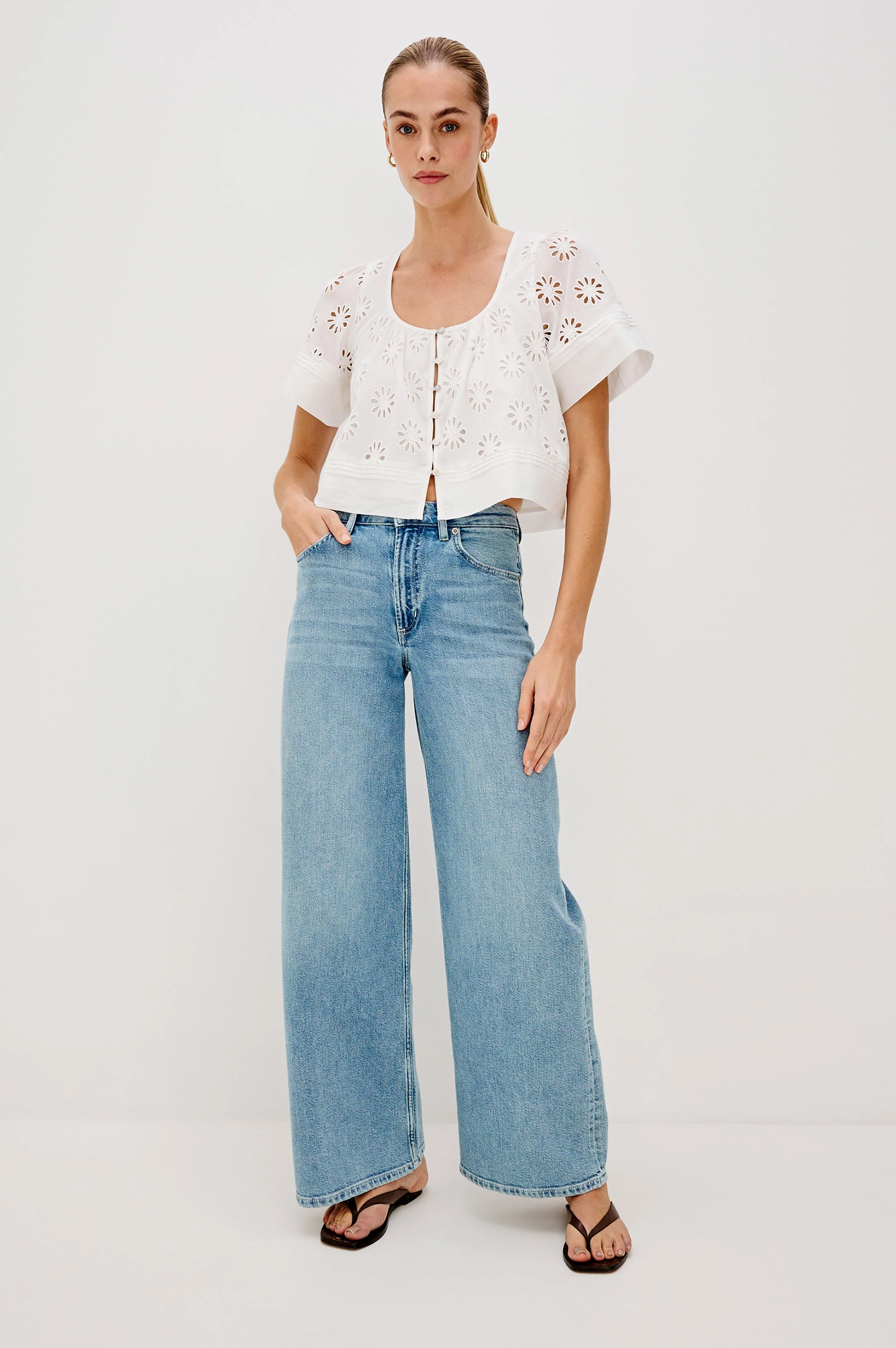 BAMBINA TOP - WHITE - Image 3
