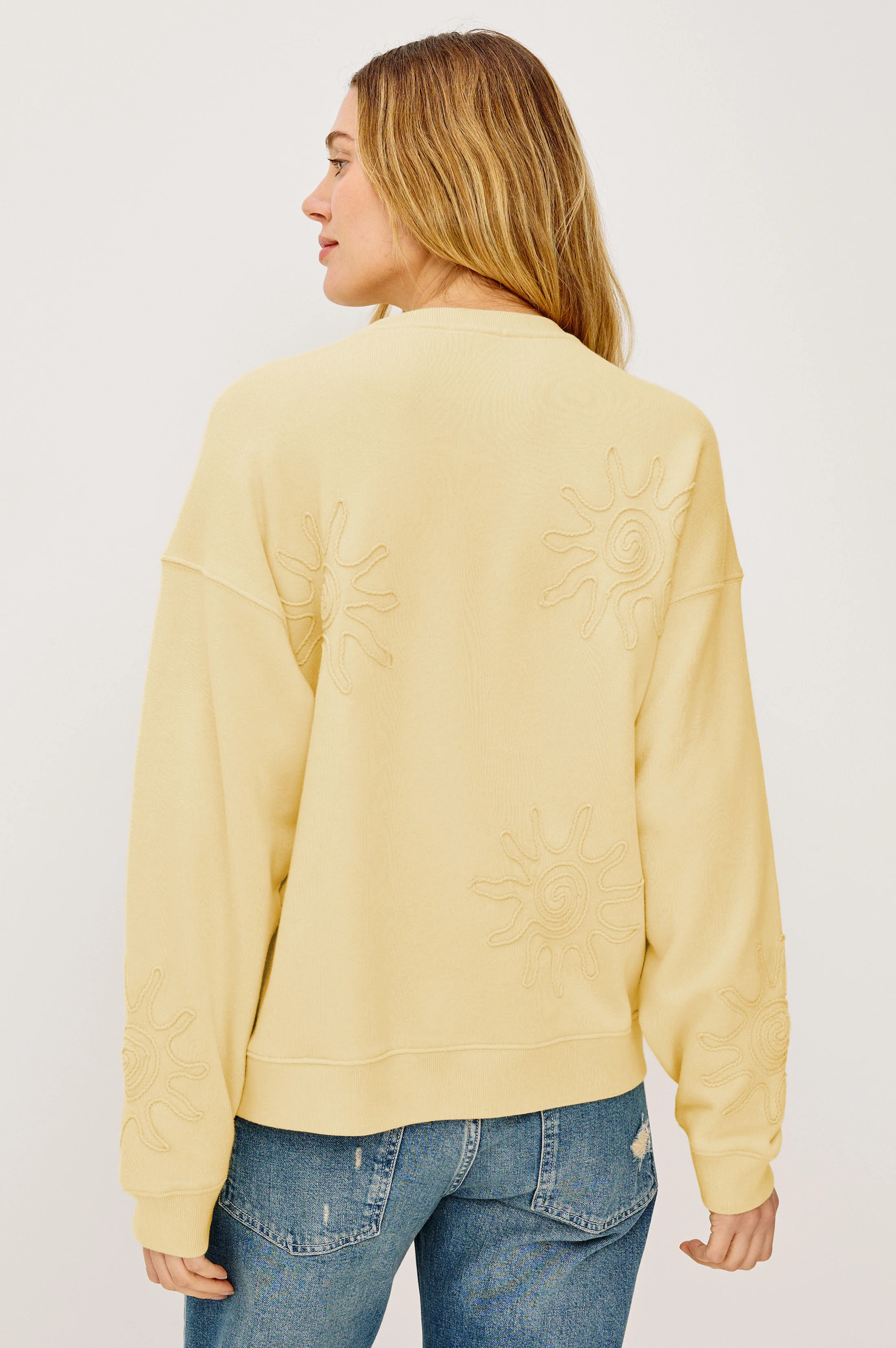 BECKLEY SWEATSHIRT - SUNSHINE - Image 5