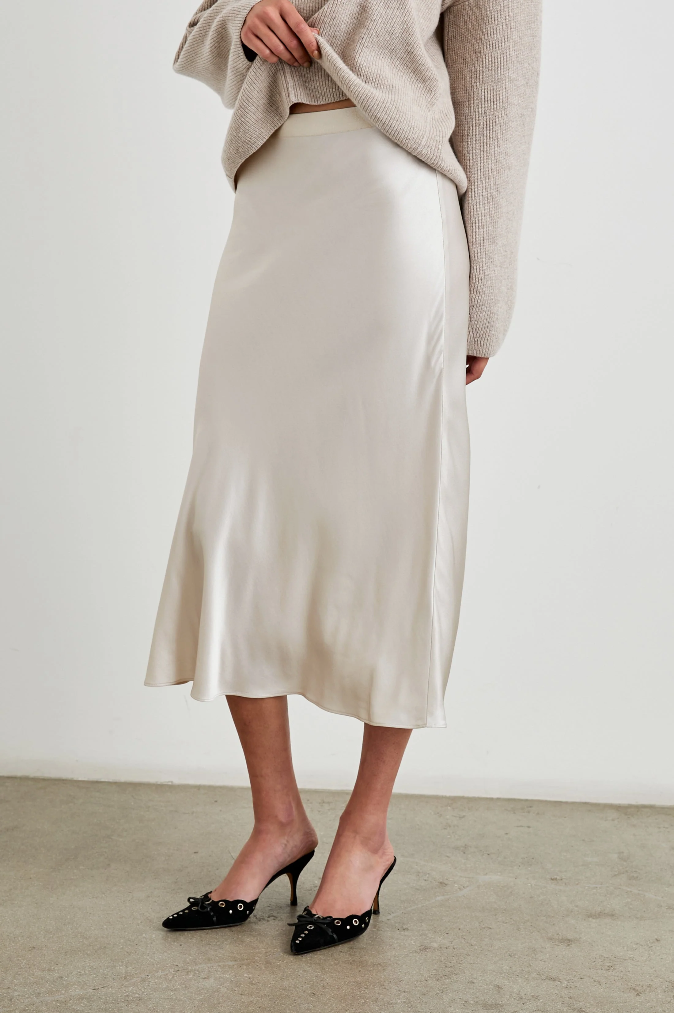 BERLIN SKIRT - IVORY - Image 11