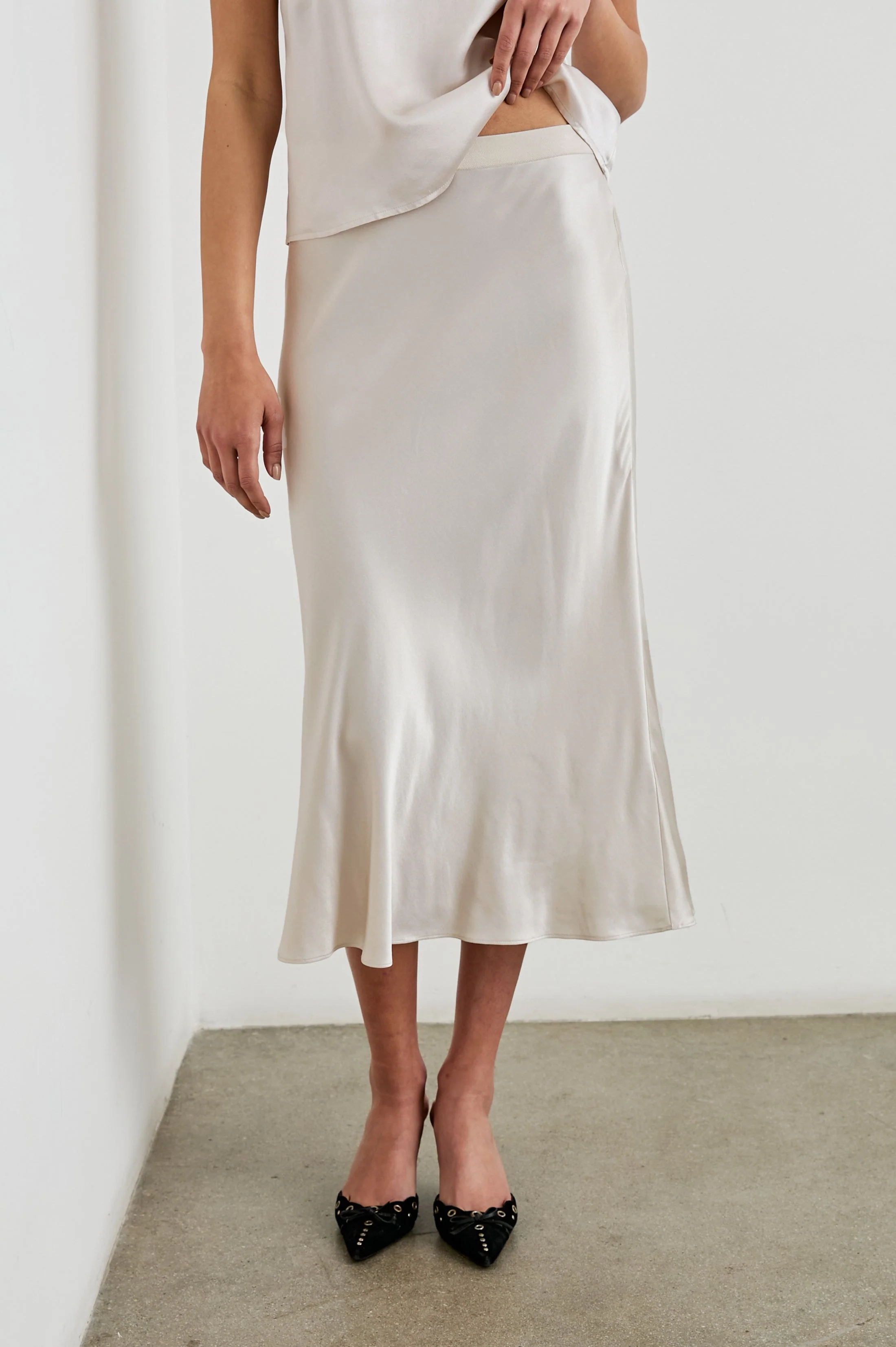 BERLIN SKIRT - IVORY - Image 7