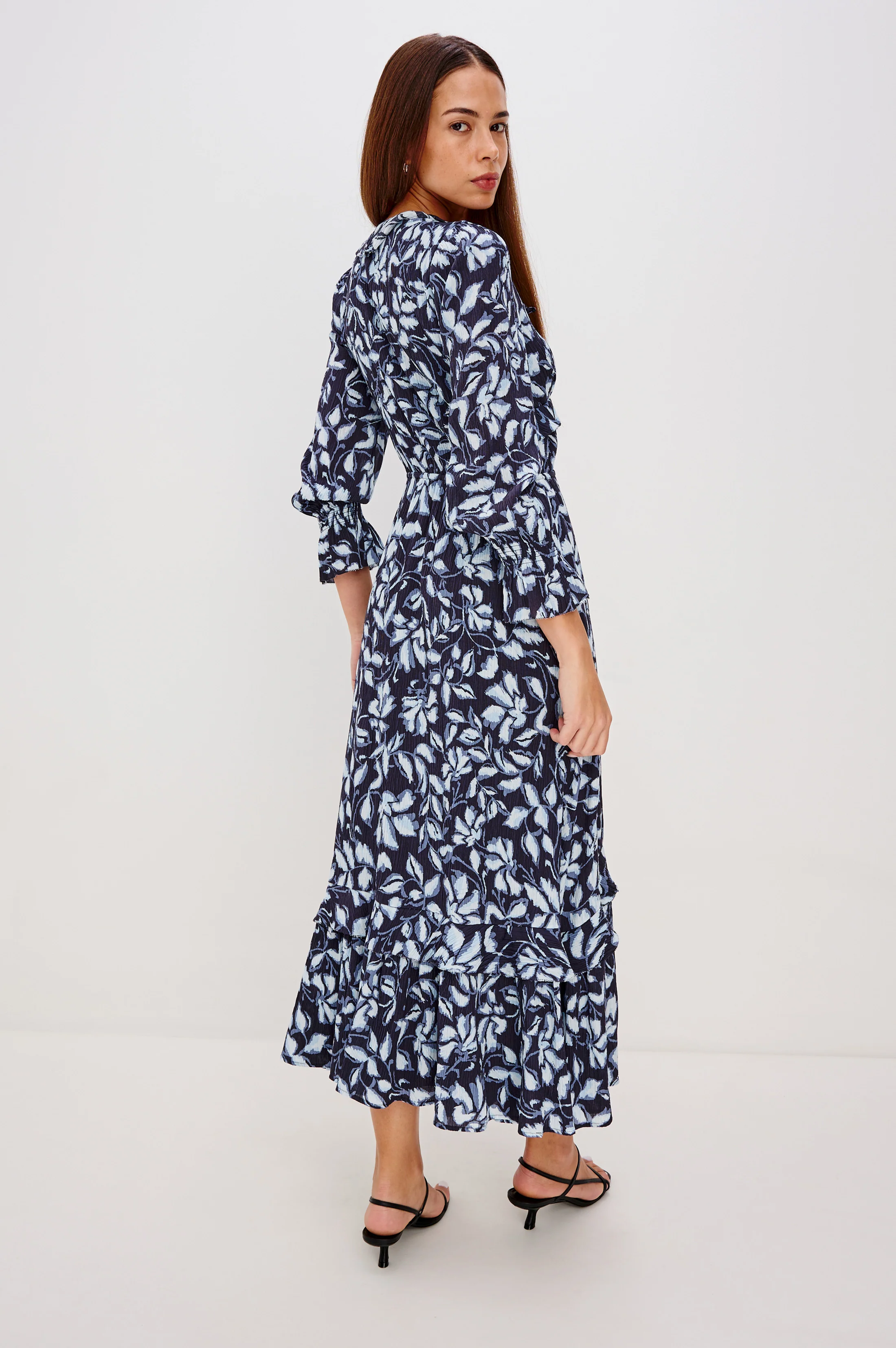 BETTY DRESS - NAVY JASMINE - Image 4